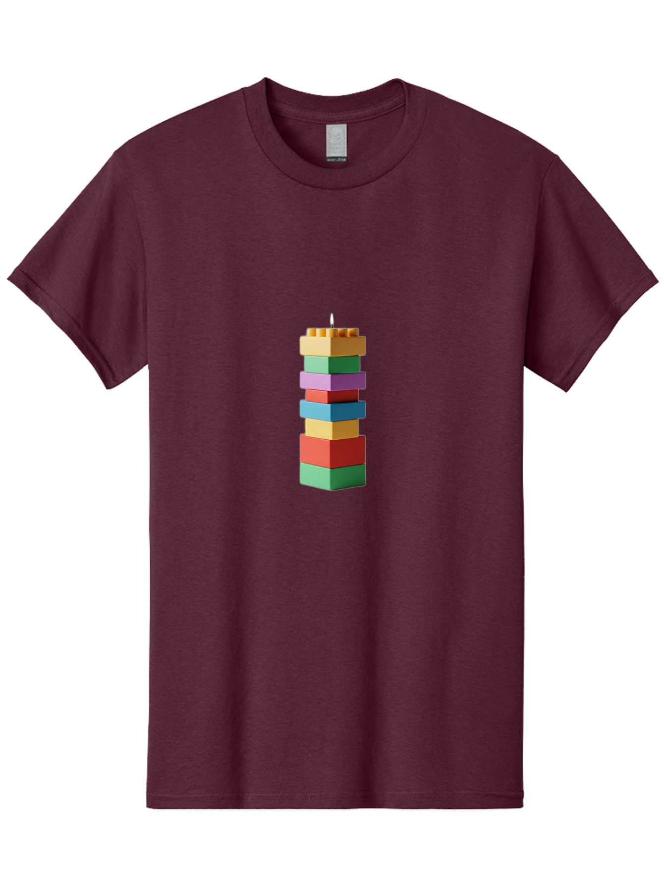 Building-Blocks-Candle Men'S Graphic Tee, 100% Cotton, Comfortable Casual Summer Wear, Machine Washable, Vintage Camera, Old Camera, Antique Camera, Black Camera, Classic Photography, Photography Equipment, Nostalgic Device, Film Camera, Bah616