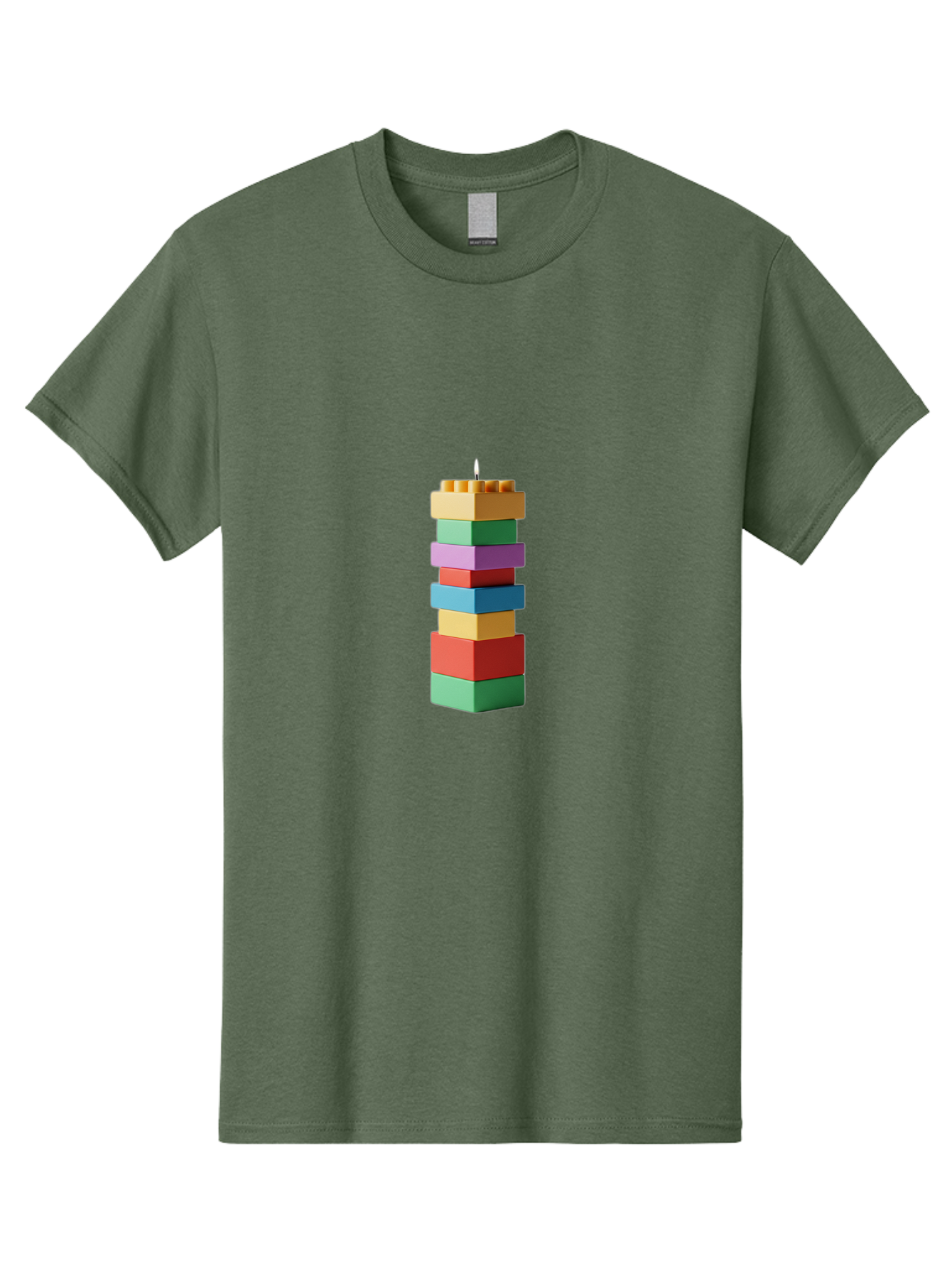 Building-Blocks-Candle Men'S Graphic Tee, 100% Cotton, Comfortable Casual Summer Wear, Machine Washable, Vintage Camera, Old Camera, Antique Camera, Black Camera, Classic Photography, Photography Equipment, Nostalgic Device, Film Camera, Bah616