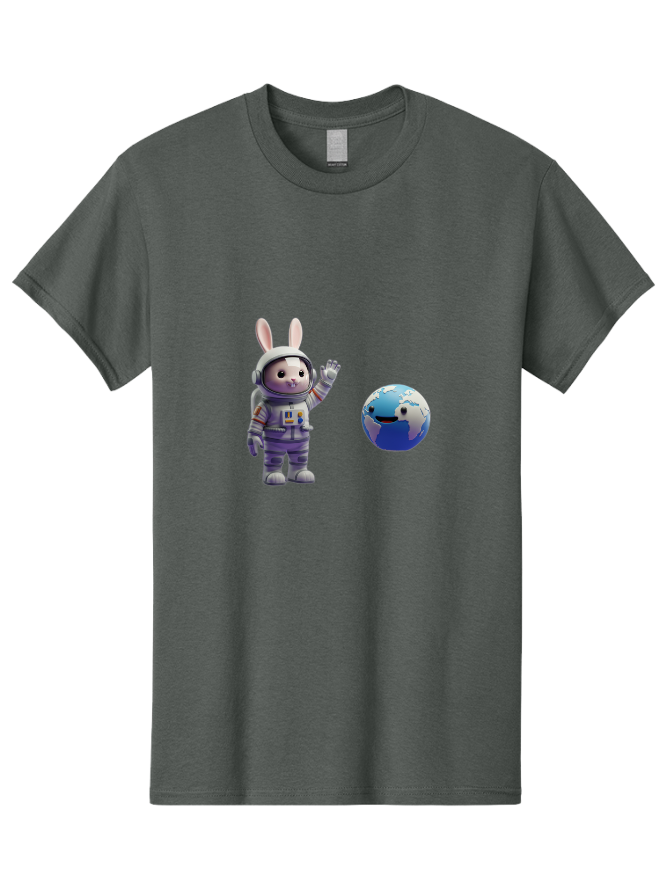 Bunny-Astronaut-2 Men'S Graphic Tee, 100% Cotton, Comfortable Casual Summer Wear, Machine Washable, Vintage Camera, Old Camera, Antique Camera, Black Camera, Classic Photography, Photography Equipment, Nostalgic Device, Film Camera, Camera Art Bah619