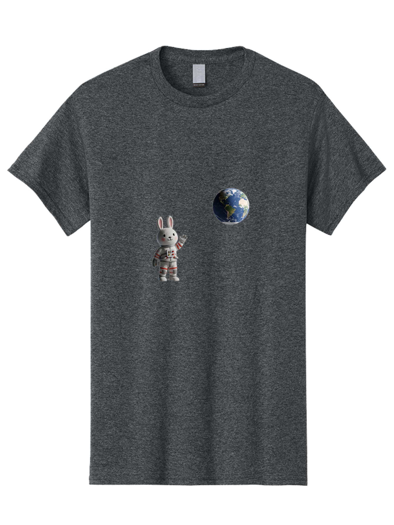 Bunny-Astronaut-3 Men'S Graphic Tee, 100% Cotton, Comfortable Casual Summer Wear, Machine Washable, Vintage Camera, Old Camera, Antique Camera, Black Camera, Classic Photography, Photography Equipment, Nostalgic Device, Film Camera, Camera Art Bah620