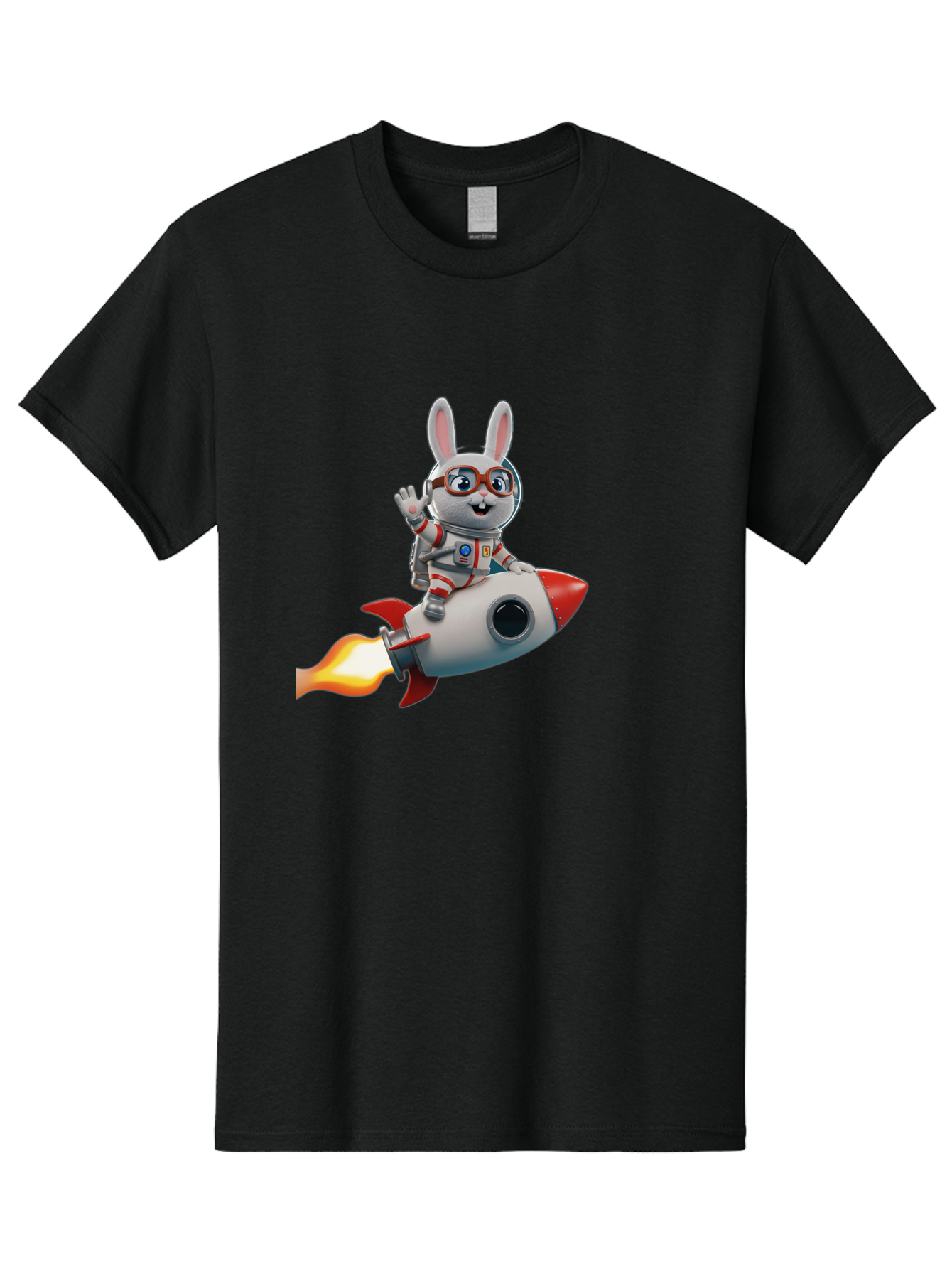 Bunny-Astronaut-7 Men'S Graphic Tee, 100% Cotton, Comfortable Casual Summer Wear, Machine Washable, Vintage Camera, Old Camera, Antique Camera, Black Camera, Classic Photography, Photography Equipment, Nostalgic Device, Film Camera, Camera Art Bah624
