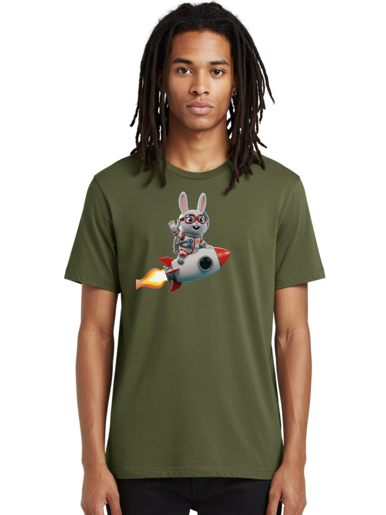 Bunny-Astronaut-7 Men'S Graphic Tee, 100% Cotton, Comfortable Casual Summer Wear, Machine Washable, Vintage Camera, Old Camera, Antique Camera, Black Camera, Classic Photography, Photography Equipment, Nostalgic Device, Film Camera, Camera Art Bah624