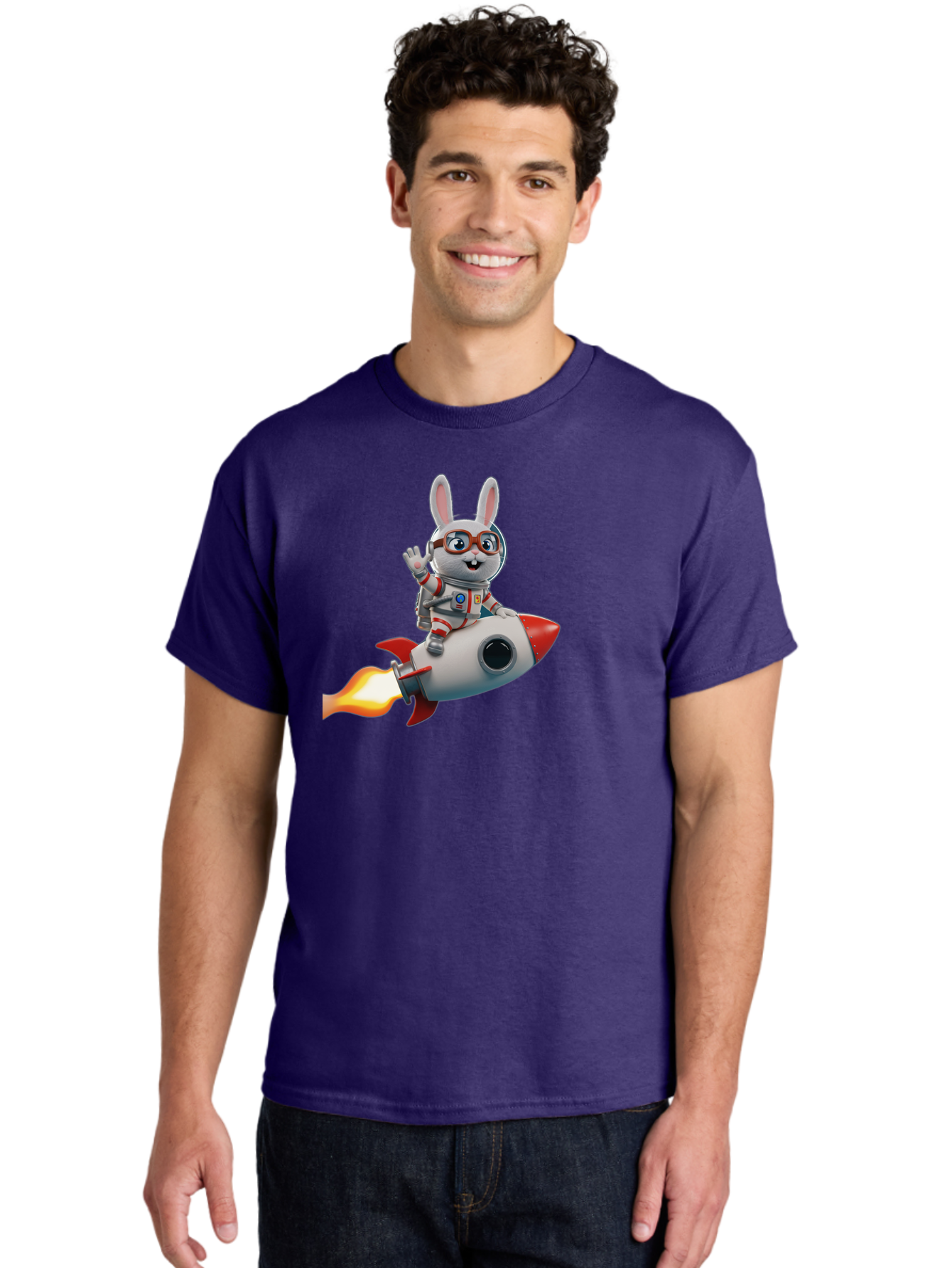 Bunny-Astronaut-7 Men'S Graphic Tee, 100% Cotton, Comfortable Casual Summer Wear, Machine Washable, Vintage Camera, Old Camera, Antique Camera, Black Camera, Classic Photography, Photography Equipment, Nostalgic Device, Film Camera, Camera Art Bah624