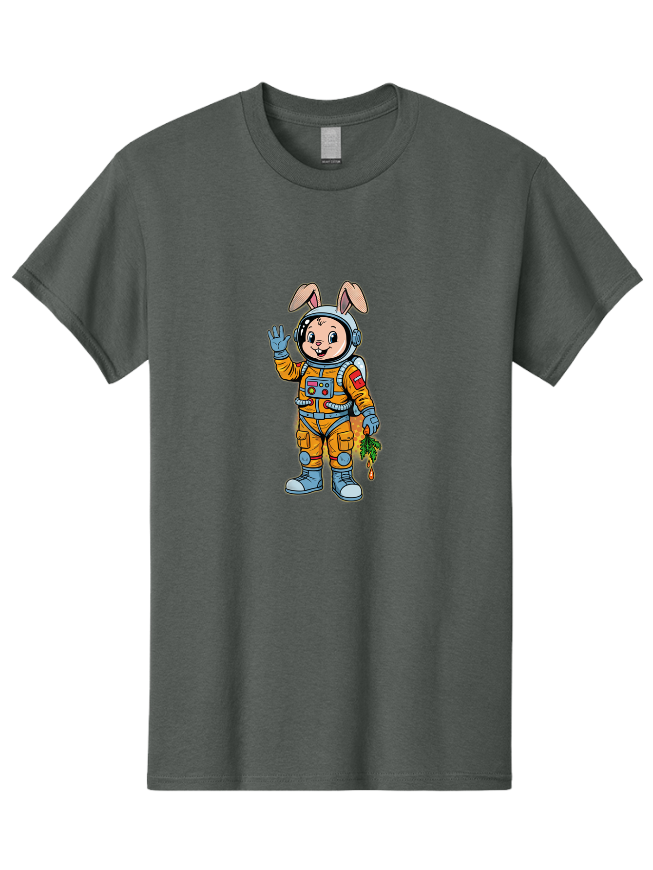 Bunny-In-Space-Suit Men'S Graphic Tee, 100% Cotton, Comfortable Casual Summer Wear, Machine Washable, Vintage Camera, Old Camera, Antique Camera, Black Camera, Classic Photography, Photography Equipment, Nostalgic Device, Film Camera, Bah629