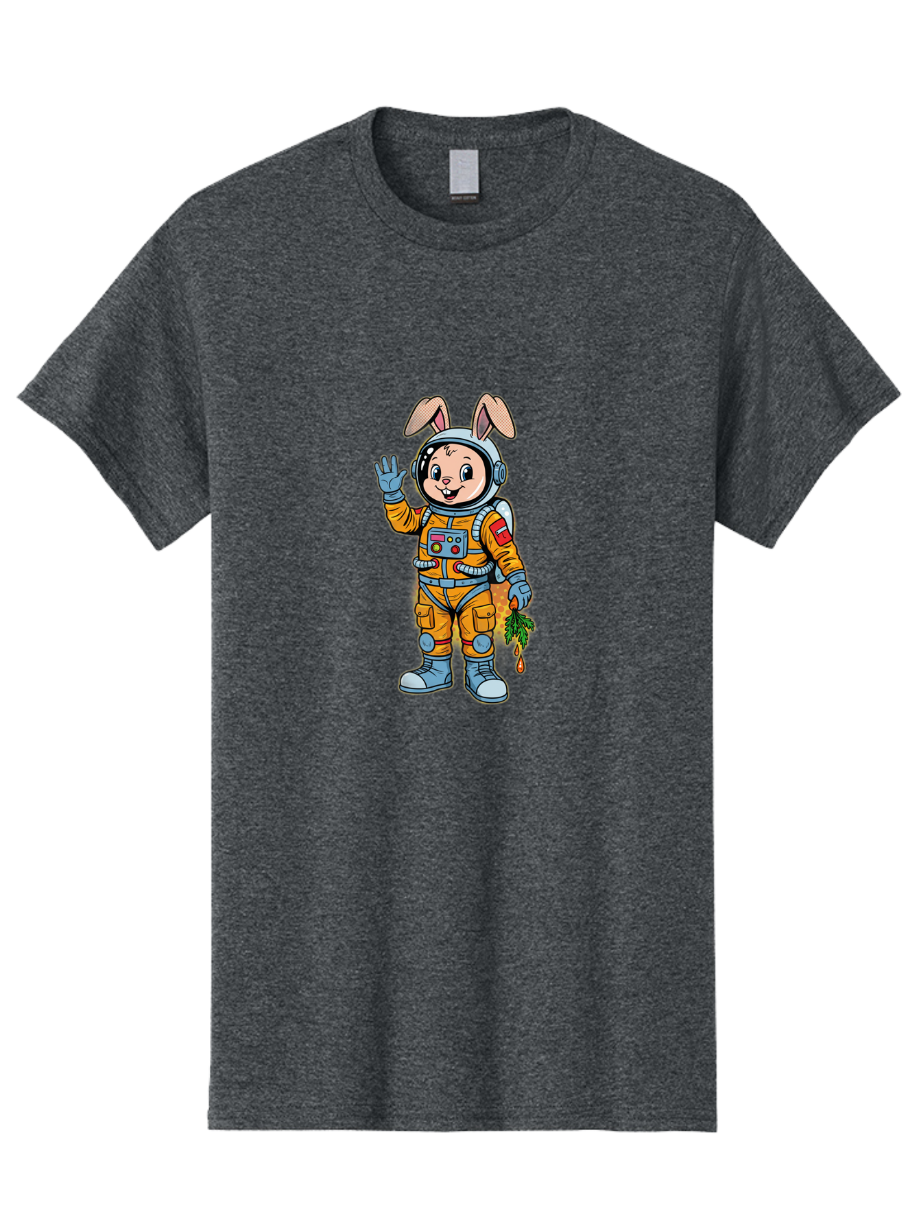 Bunny-In-Space-Suit Men'S Graphic Tee, 100% Cotton, Comfortable Casual Summer Wear, Machine Washable, Vintage Camera, Old Camera, Antique Camera, Black Camera, Classic Photography, Photography Equipment, Nostalgic Device, Film Camera, Bah629