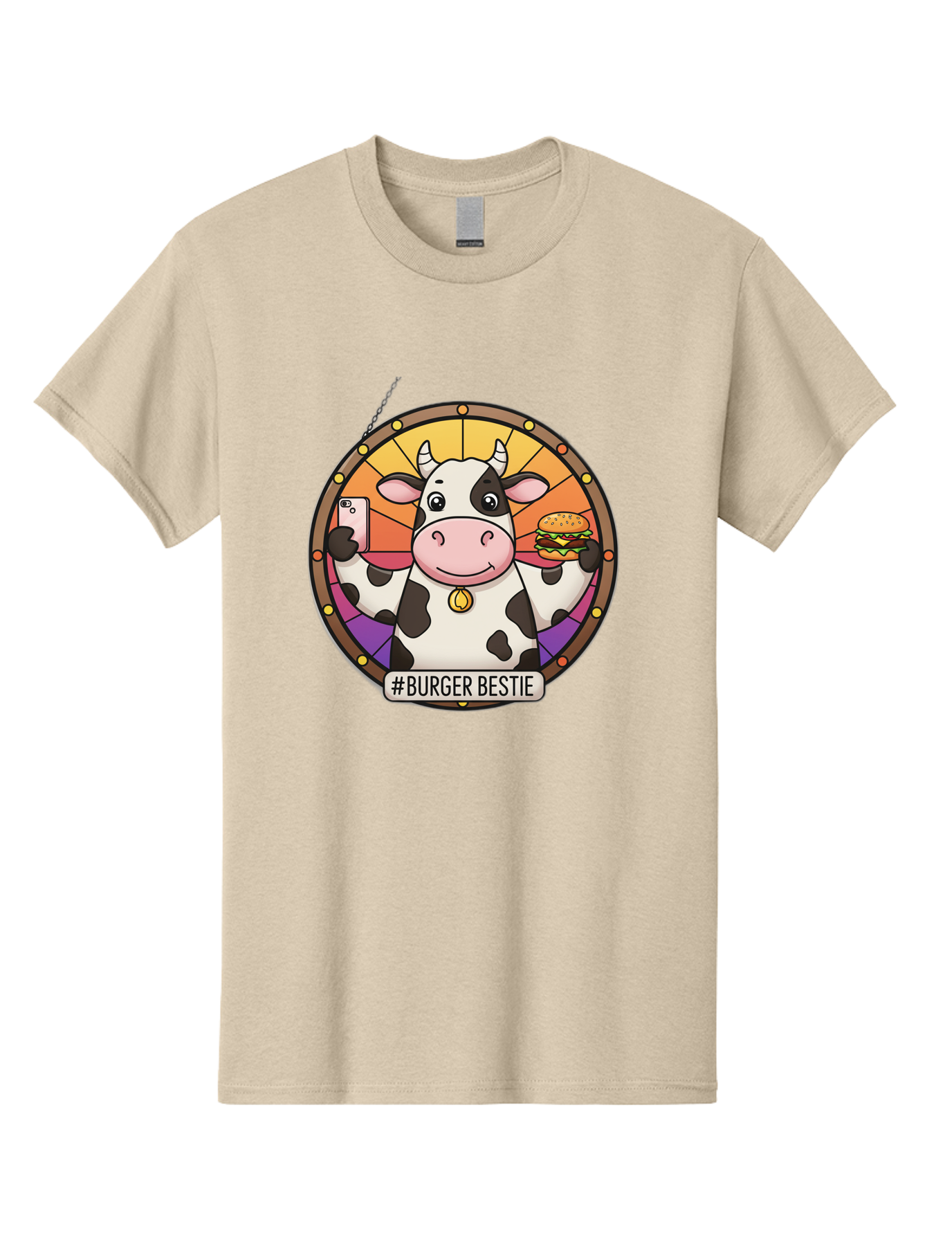 Burger-Bestie-Cow Men'S Graphic Tee, 100% Cotton, Comfortable Casual Summer Wear, Machine Washable, Vintage Camera, Old Camera, Antique Camera, Black Camera, Classic Photography, Photography Equipment, Nostalgic Device, Film Camera, Camera Art Bah631