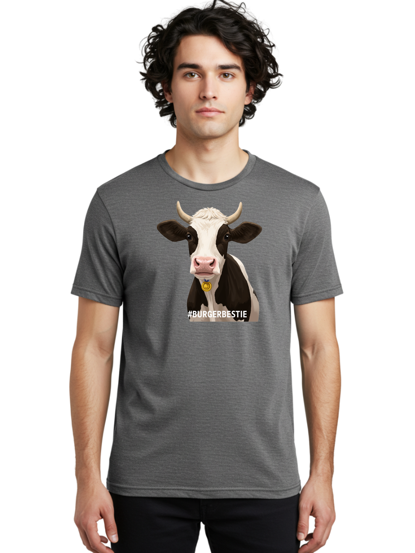 Burgerbestie-Cow-1 Men'S Graphic Tee, 100% Cotton, Comfortable Casual Summer Wear, Machine Washable, Vintage Camera, Old Camera, Antique Camera, Black Camera, Classic Photography, Photography Equipment, Nostalgic Device, Film Camera, Bah635