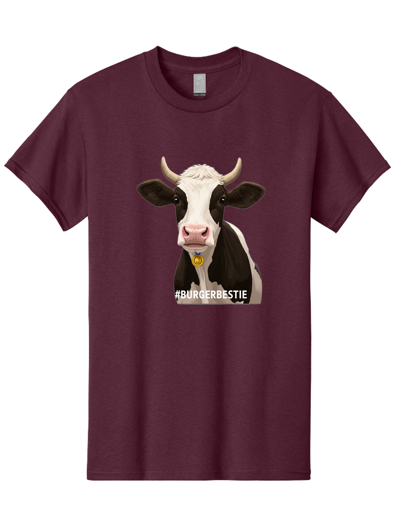 Burgerbestie-Cow-1 Men'S Graphic Tee, 100% Cotton, Comfortable Casual Summer Wear, Machine Washable, Vintage Camera, Old Camera, Antique Camera, Black Camera, Classic Photography, Photography Equipment, Nostalgic Device, Film Camera, Bah635
