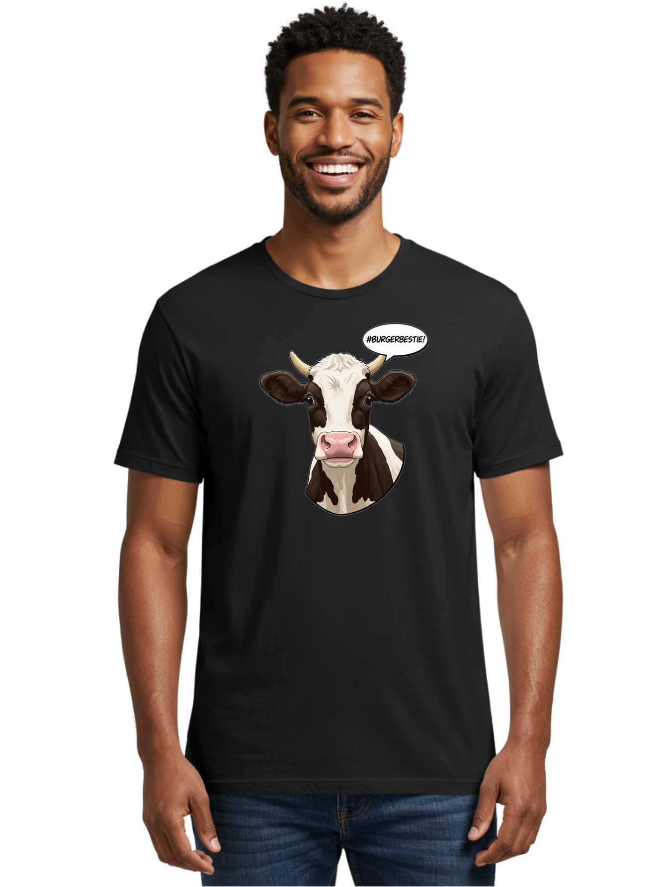 Burgerbestie-Cow-2 Men'S Graphic Tee, 100% Cotton, Comfortable Casual Summer Wear, Machine Washable, Vintage Camera, Old Camera, Antique Camera, Black Camera, Classic Photography, Photography Equipment, Nostalgic Device, Film Camera, Bah636