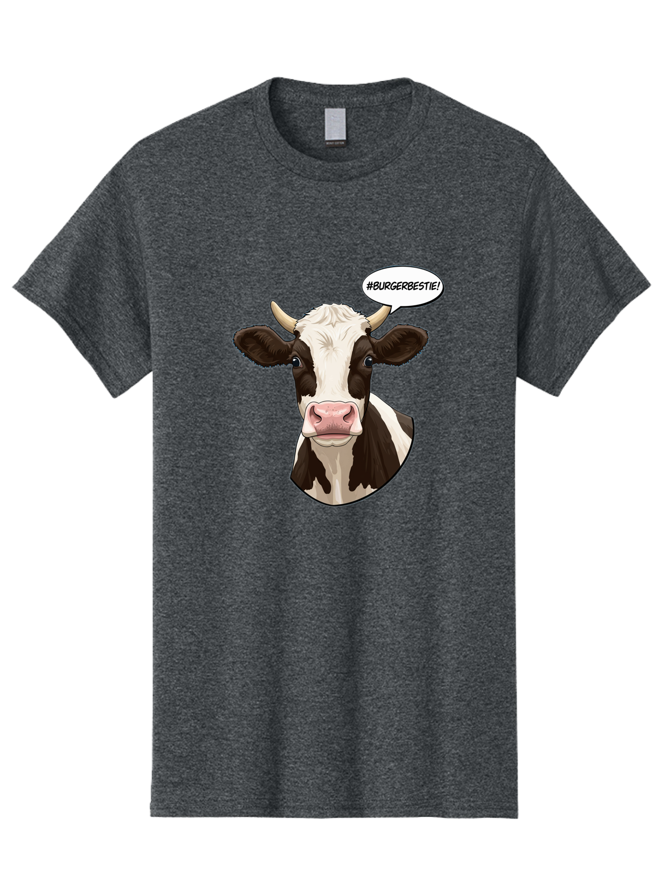 Burgerbestie-Cow-2 Men'S Graphic Tee, 100% Cotton, Comfortable Casual Summer Wear, Machine Washable, Vintage Camera, Old Camera, Antique Camera, Black Camera, Classic Photography, Photography Equipment, Nostalgic Device, Film Camera, Bah636