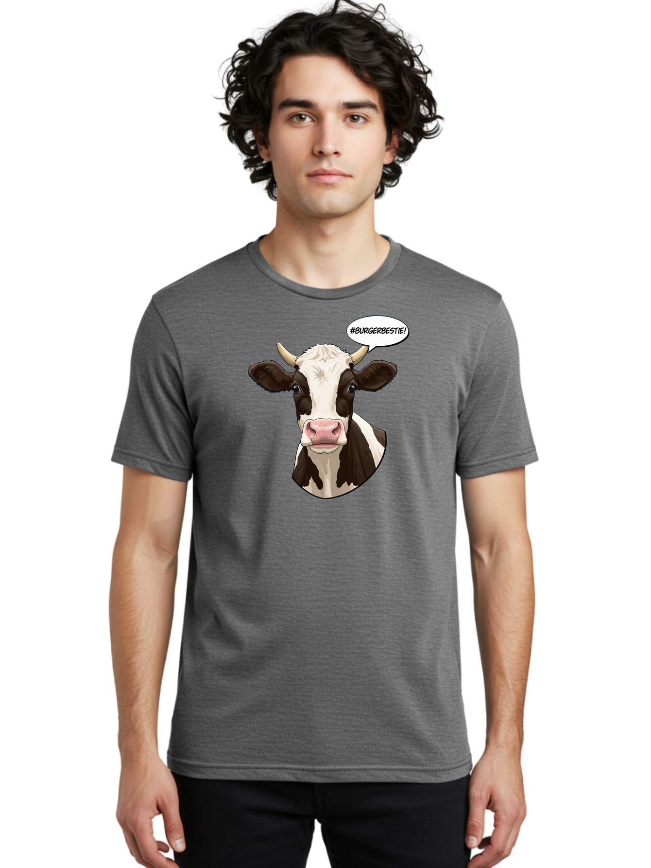 Burgerbestie-Cow-2 Men'S Graphic Tee, 100% Cotton, Comfortable Casual Summer Wear, Machine Washable, Vintage Camera, Old Camera, Antique Camera, Black Camera, Classic Photography, Photography Equipment, Nostalgic Device, Film Camera, Bah636