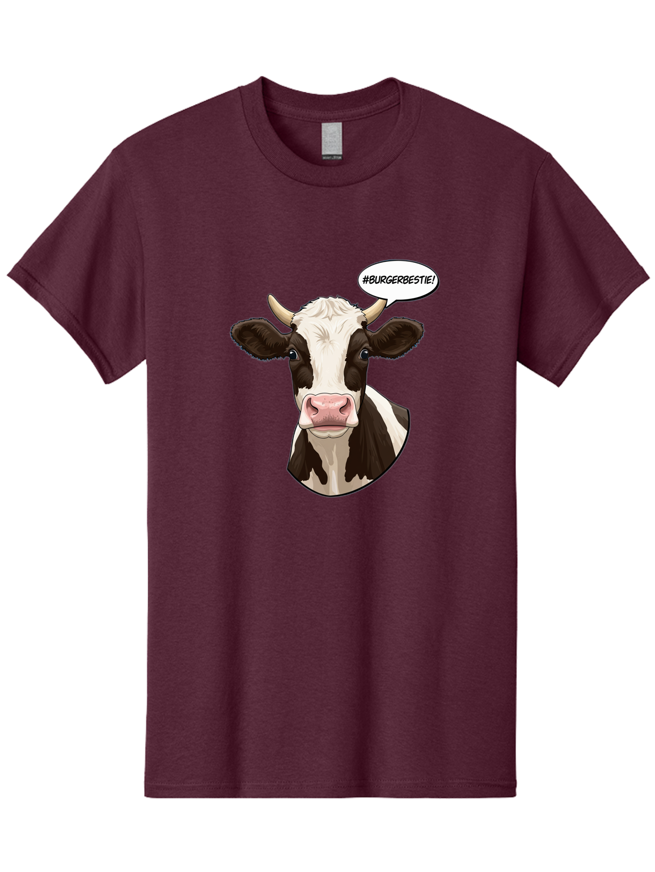 Burgerbestie-Cow-2 Men'S Graphic Tee, 100% Cotton, Comfortable Casual Summer Wear, Machine Washable, Vintage Camera, Old Camera, Antique Camera, Black Camera, Classic Photography, Photography Equipment, Nostalgic Device, Film Camera, Bah636