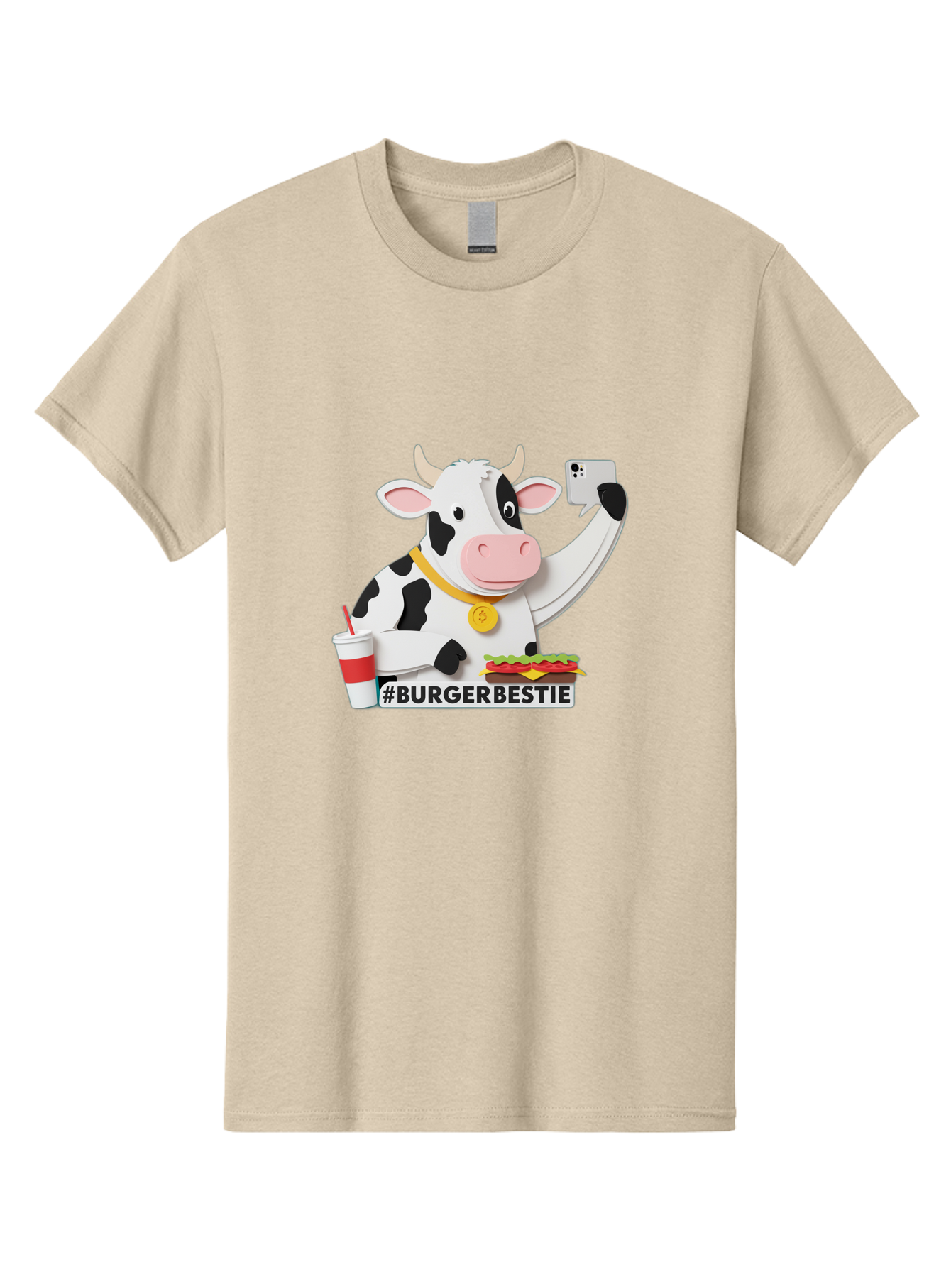 Burgerbestie-Cow-3 Men'S Graphic Tee, 100% Cotton, Comfortable Casual Summer Wear, Machine Washable, Vintage Camera, Old Camera, Antique Camera, Black Camera, Classic Photography, Photography Equipment, Nostalgic Device, Film Camera, Bah637