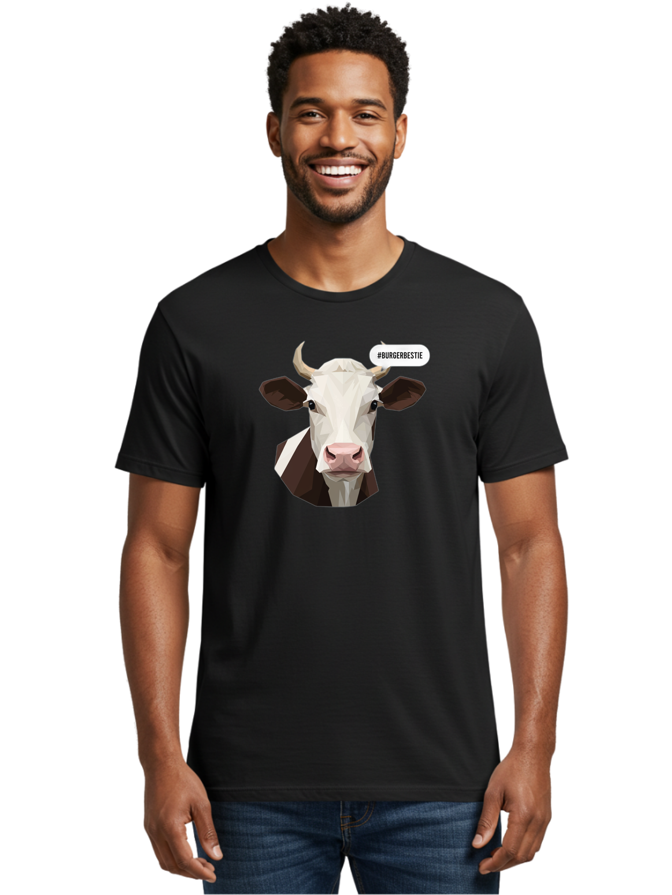 Burgerbestie-Cow Men'S Graphic Tee, 100% Cotton, Comfortable Casual Summer Wear, Machine Washable, Vintage Camera, Old Camera, Antique Camera, Black Camera, Classic Photography, Photography Equipment, Nostalgic Device, Film Camera, Camera Art Bah639