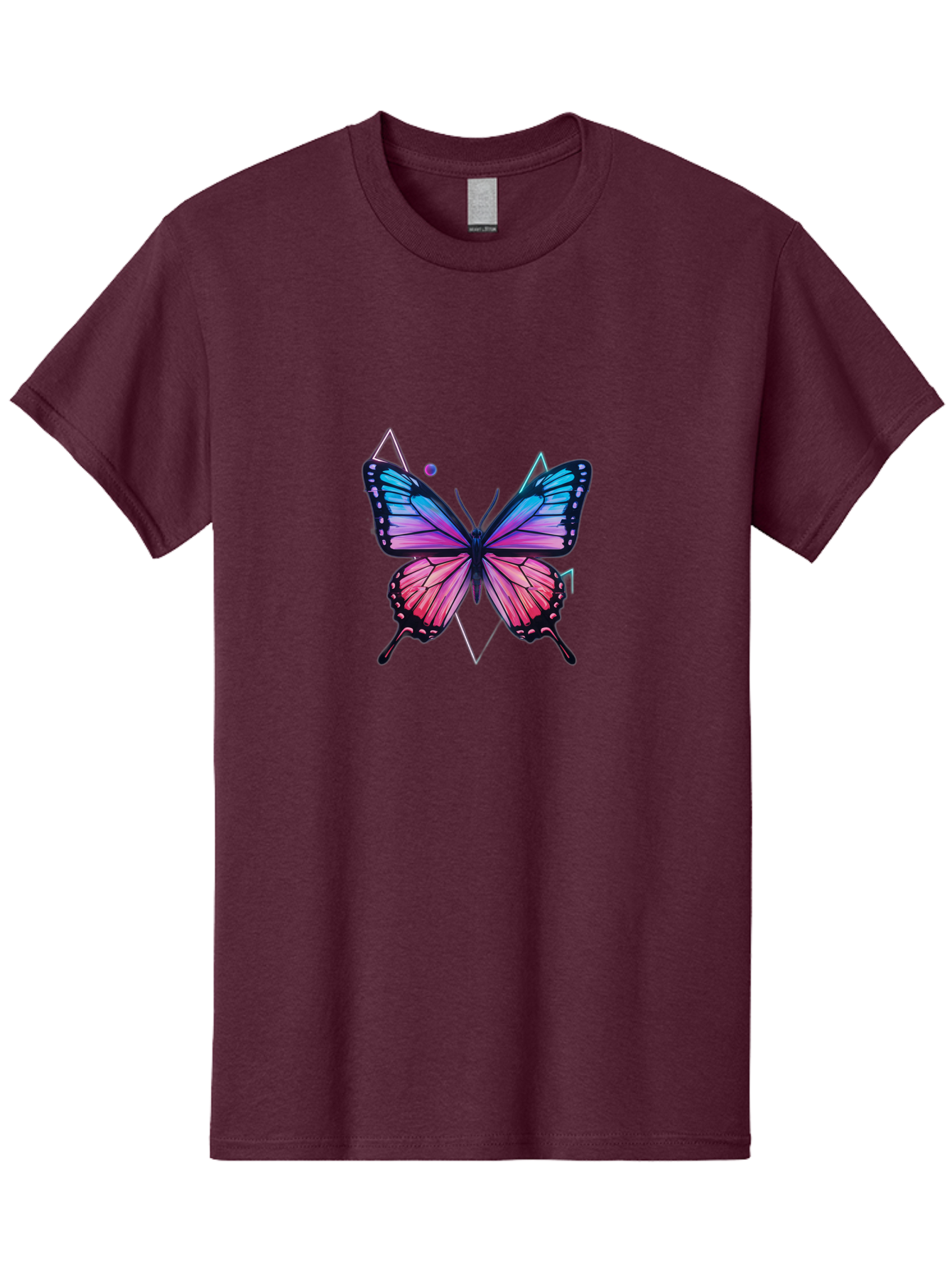 Butterfly-1 Men'S Graphic Tee, 100% Cotton, Comfortable Casual Summer Wear, Machine Washable, Vintage Camera, Old Camera, Antique Camera, Black Camera, Classic Photography, Photography Equipment, Nostalgic Device, Film Camera, Camera Art Bah641