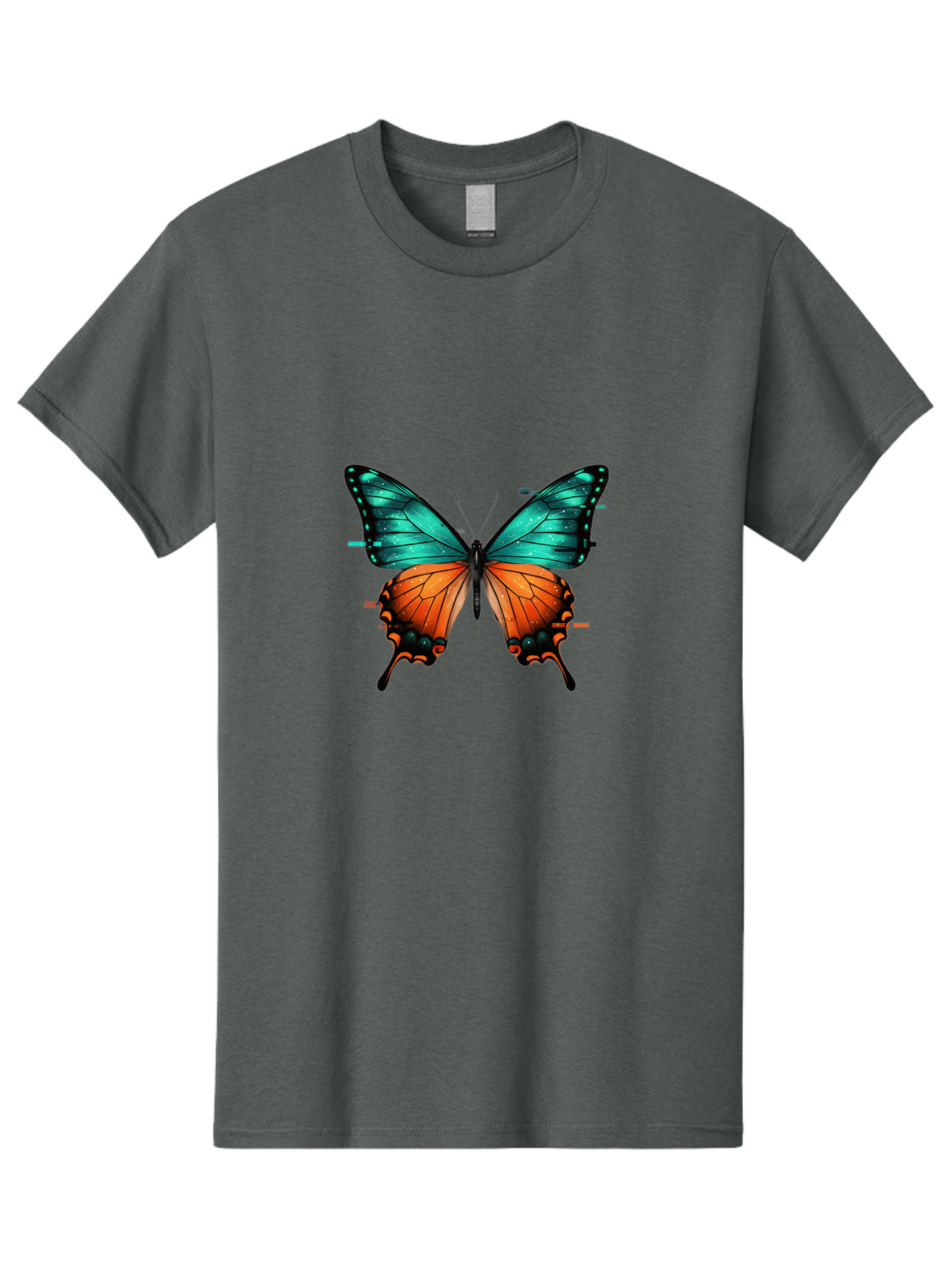 Butterfly-12 Men'S Graphic Tee, 100% Cotton, Comfortable Casual Summer Wear, Machine Washable, Vintage Camera, Old Camera, Antique Camera, Black Camera, Classic Photography, Photography Equipment, Nostalgic Device, Film Camera, Camera Art Bah644
