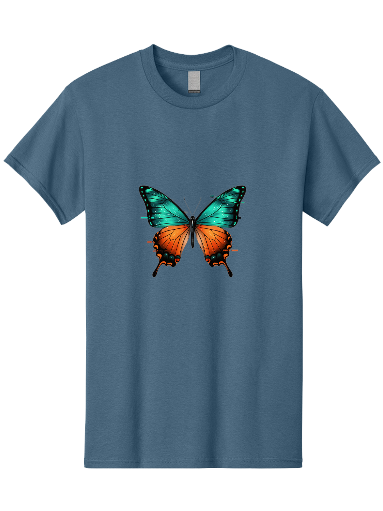 Butterfly-12 Men'S Graphic Tee, 100% Cotton, Comfortable Casual Summer Wear, Machine Washable, Vintage Camera, Old Camera, Antique Camera, Black Camera, Classic Photography, Photography Equipment, Nostalgic Device, Film Camera, Camera Art Bah644