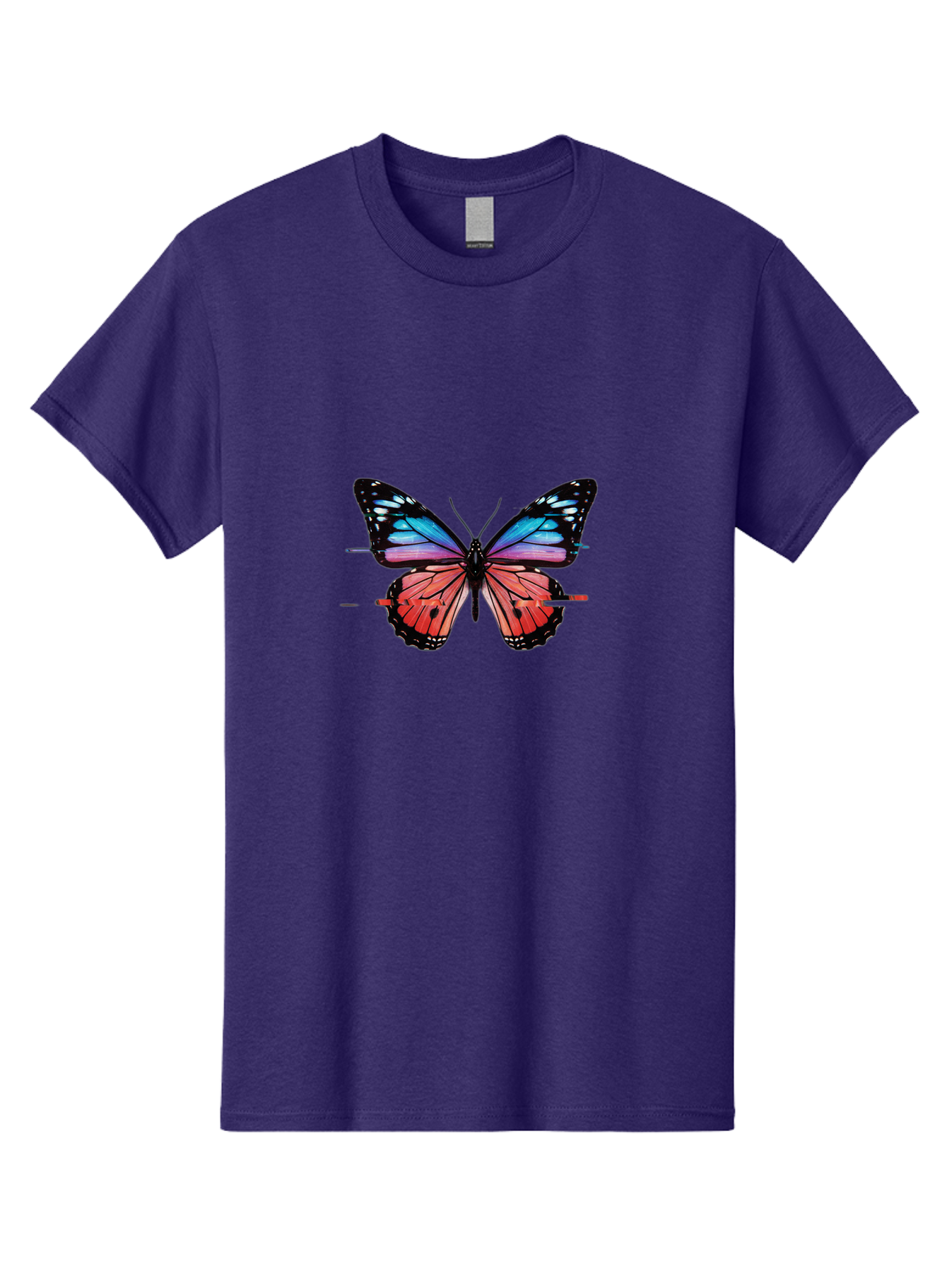 Butterfly-13 Men'S Graphic Tee, 100% Cotton, Comfortable Casual Summer Wear, Machine Washable, Vintage Camera, Old Camera, Antique Camera, Black Camera, Classic Photography, Photography Equipment, Nostalgic Device, Film Camera, Camera Art Bah645