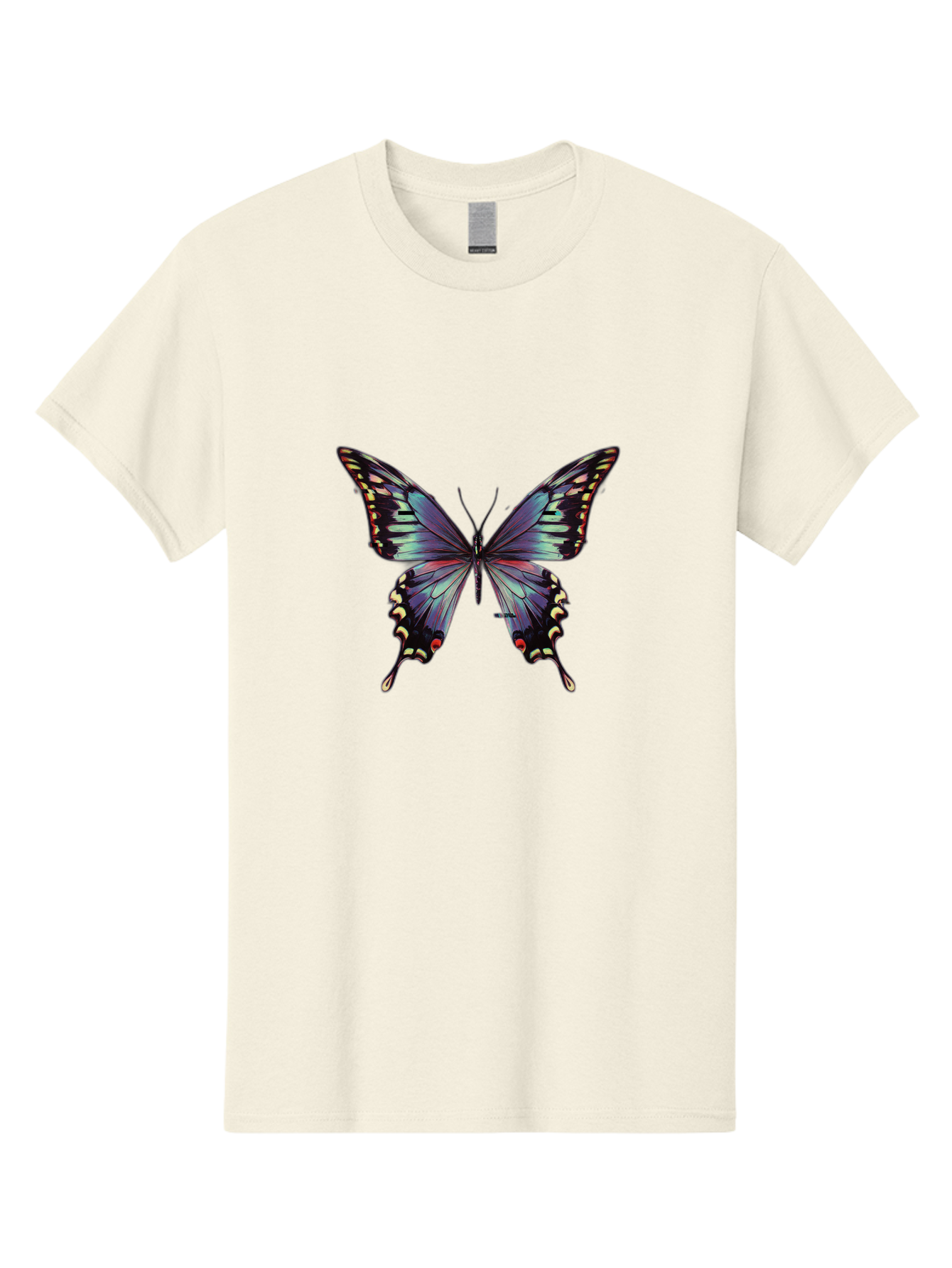 Butterfly-14 Men'S Graphic Tee, 100% Cotton, Comfortable Casual Summer Wear, Machine Washable, Vintage Camera, Old Camera, Antique Camera, Black Camera, Classic Photography, Photography Equipment, Nostalgic Device, Film Camera, Camera Art Bah646