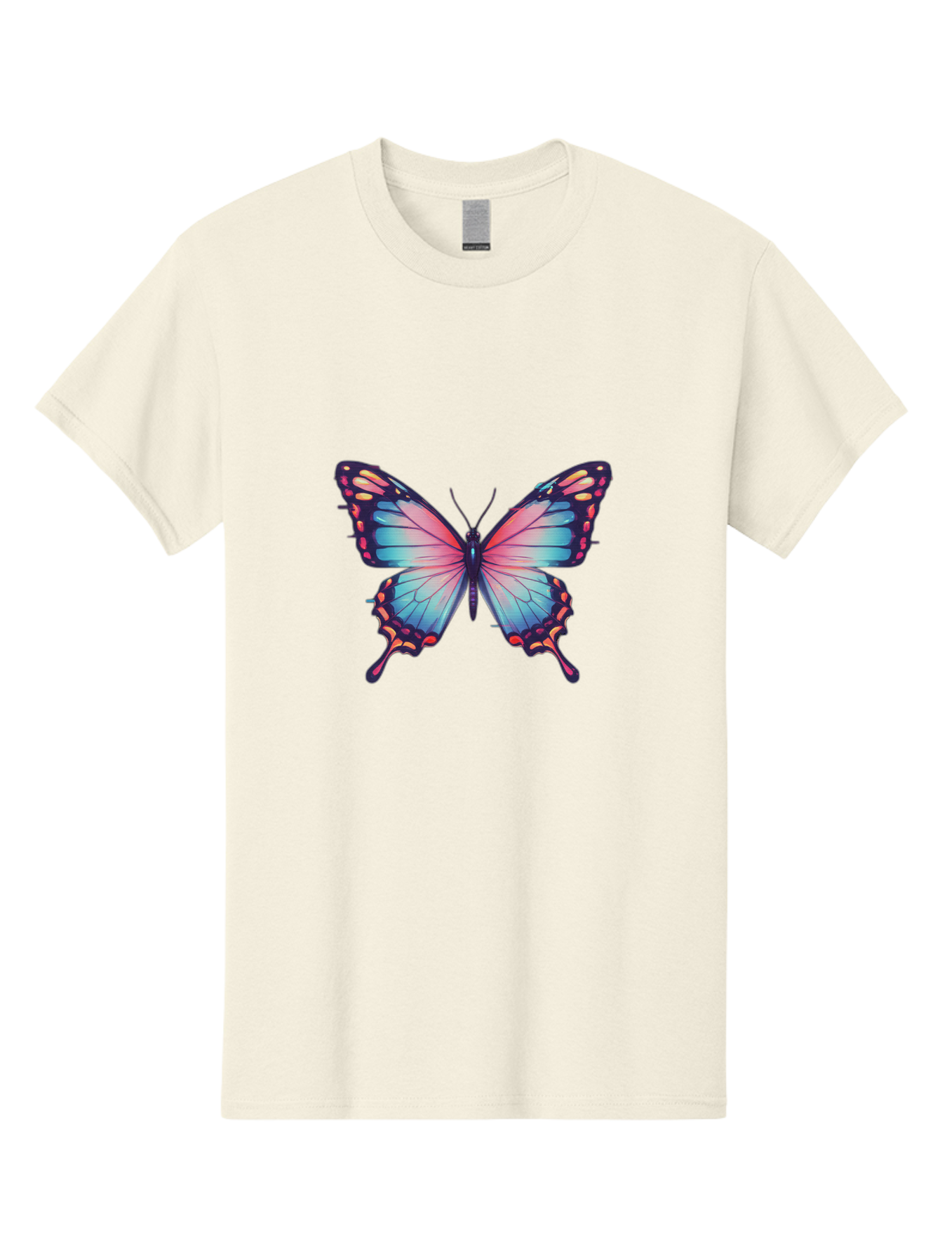 Butterfly-15 Men'S Graphic Tee, 100% Cotton, Comfortable Casual Summer Wear, Machine Washable, Vintage Camera, Old Camera, Antique Camera, Black Camera, Classic Photography, Photography Equipment, Nostalgic Device, Film Camera, Camera Art Bah647