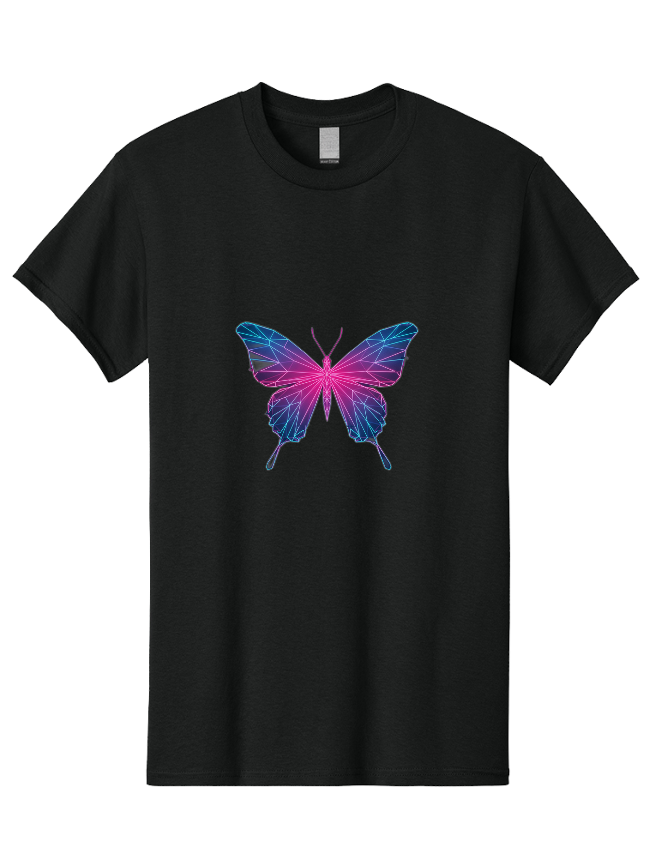 Butterfly-17 Men'S Graphic Tee, 100% Cotton, Comfortable Casual Summer Wear, Machine Washable, Vintage Camera, Old Camera, Antique Camera, Black Camera, Classic Photography, Photography Equipment, Nostalgic Device, Film Camera, Camera Art Bah649