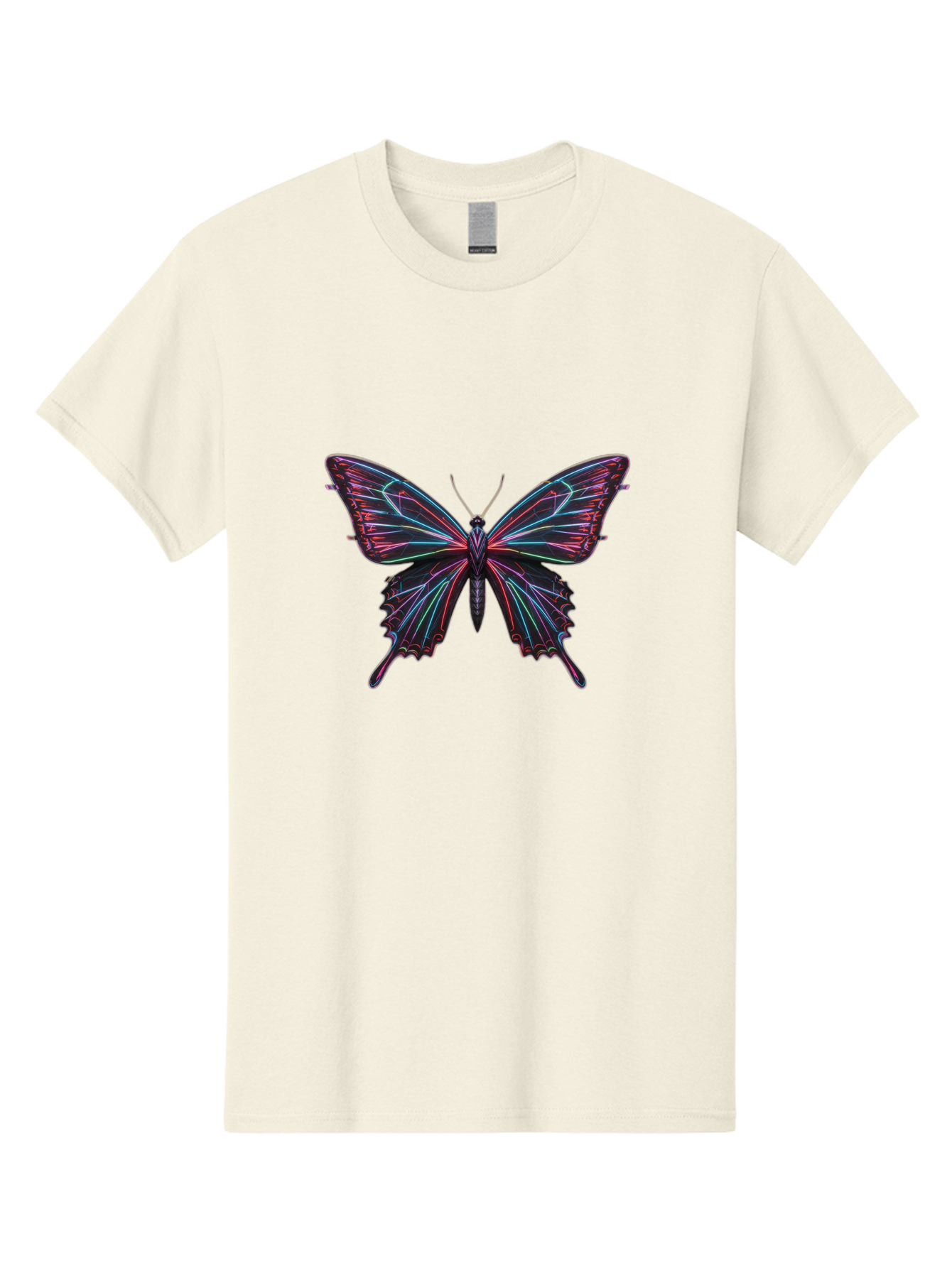 Butterfly-18 Men'S Graphic Tee, 100% Cotton, Comfortable Casual Summer Wear, Machine Washable, Vintage Camera, Old Camera, Antique Camera, Black Camera, Classic Photography, Photography Equipment, Nostalgic Device, Film Camera, Camera Art Bah650