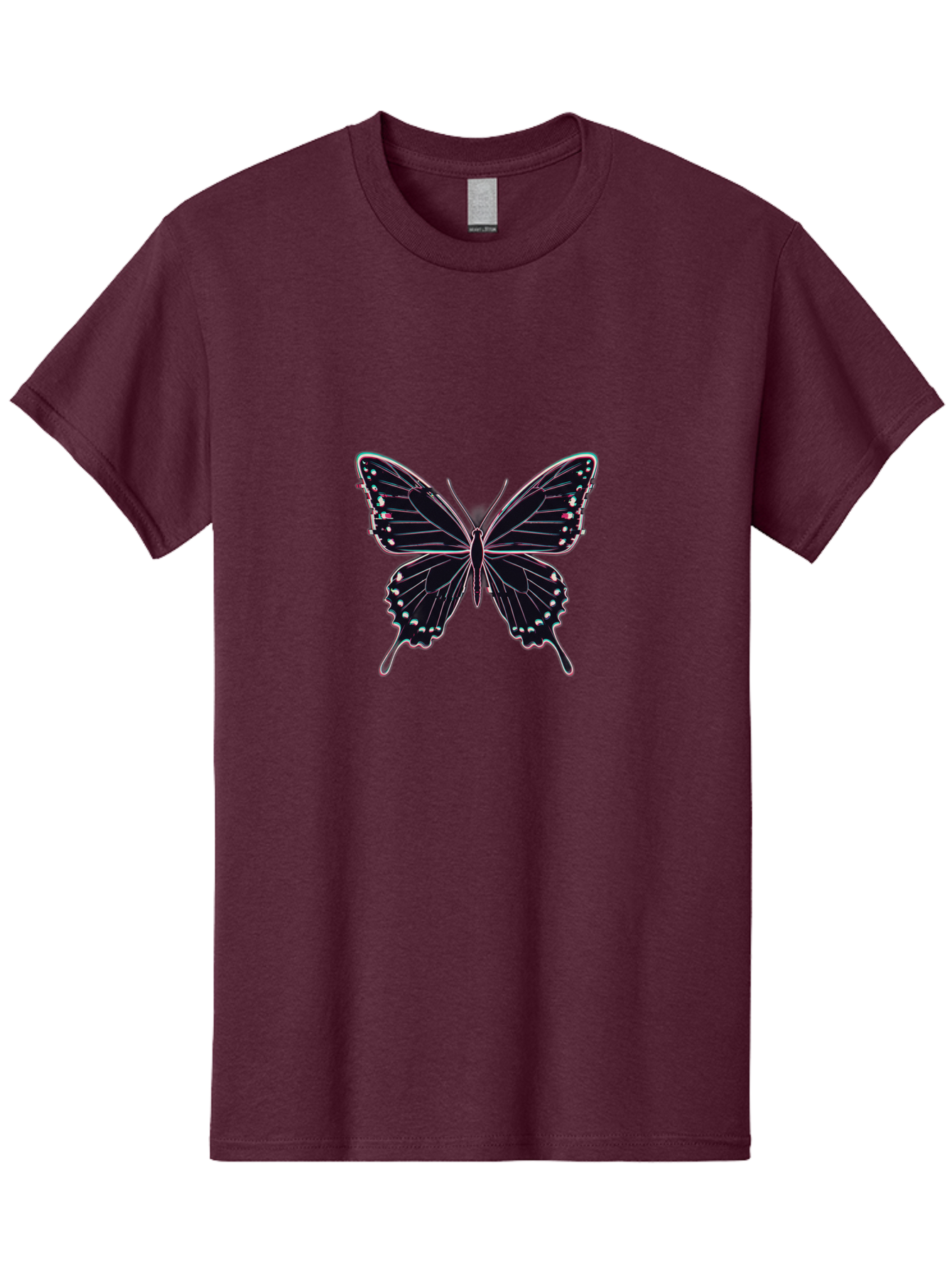 Butterfly-20 Men'S Graphic Tee, 100% Cotton, Comfortable Casual Summer Wear, Machine Washable, Vintage Camera, Old Camera, Antique Camera, Black Camera, Classic Photography, Photography Equipment, Nostalgic Device, Film Camera, Camera Art Bah653