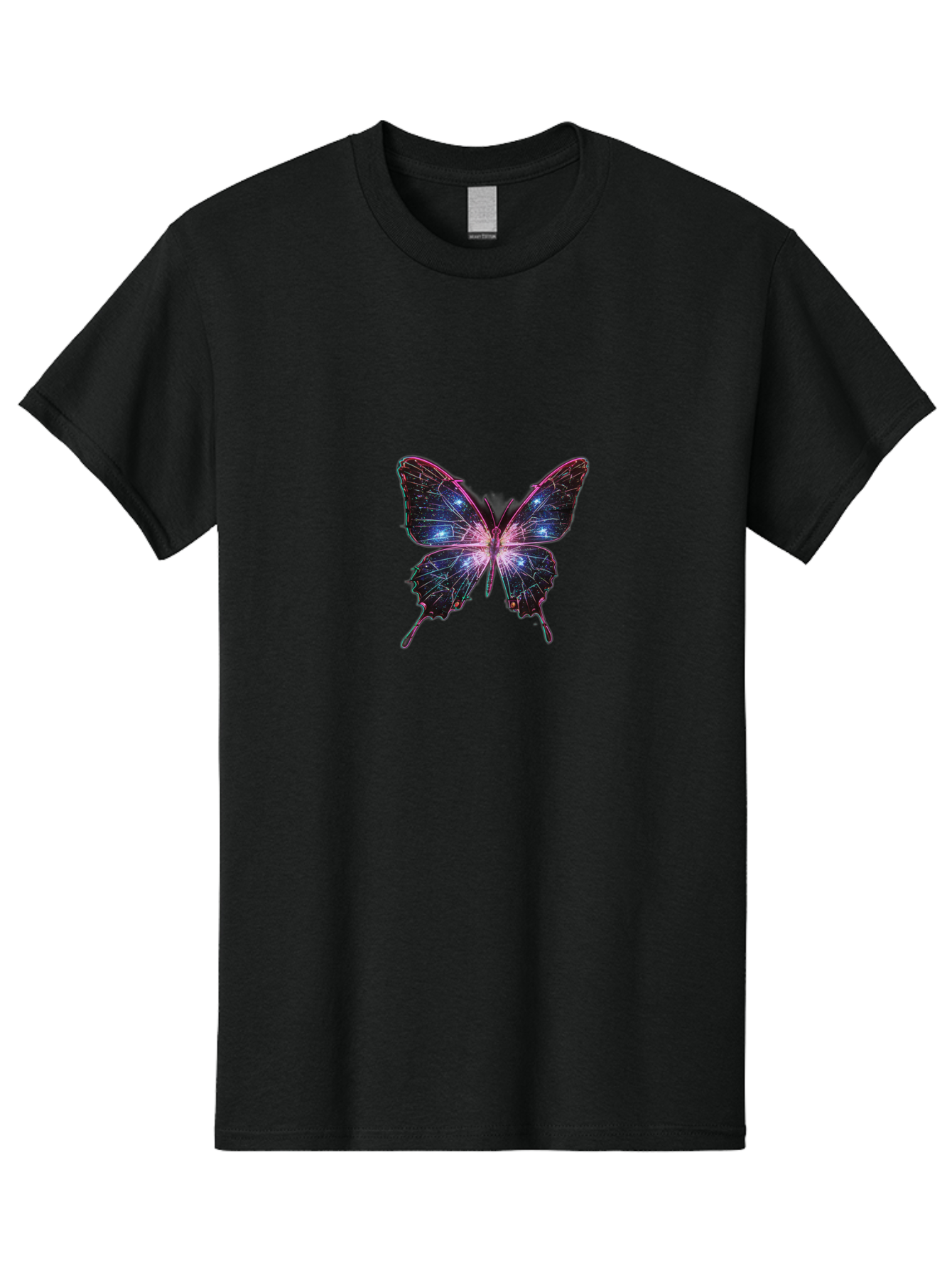Butterfly-22 Men'S Graphic Tee, 100% Cotton, Comfortable Casual Summer Wear, Machine Washable, Vintage Camera, Old Camera, Antique Camera, Black Camera, Classic Photography, Photography Equipment, Nostalgic Device, Film Camera, Camera Art Bah655