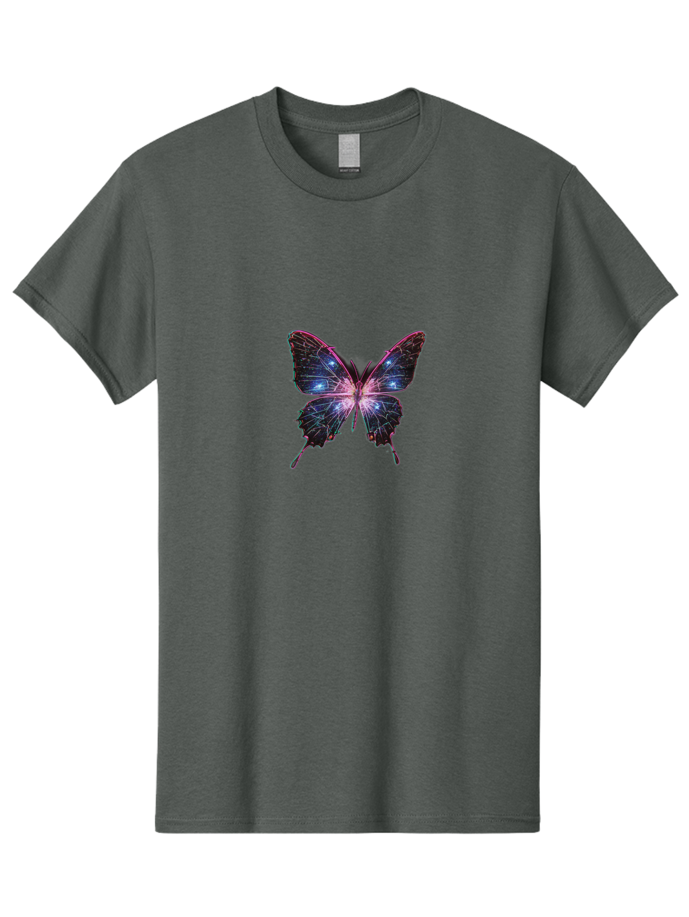 Butterfly-22 Men'S Graphic Tee, 100% Cotton, Comfortable Casual Summer Wear, Machine Washable, Vintage Camera, Old Camera, Antique Camera, Black Camera, Classic Photography, Photography Equipment, Nostalgic Device, Film Camera, Camera Art Bah655