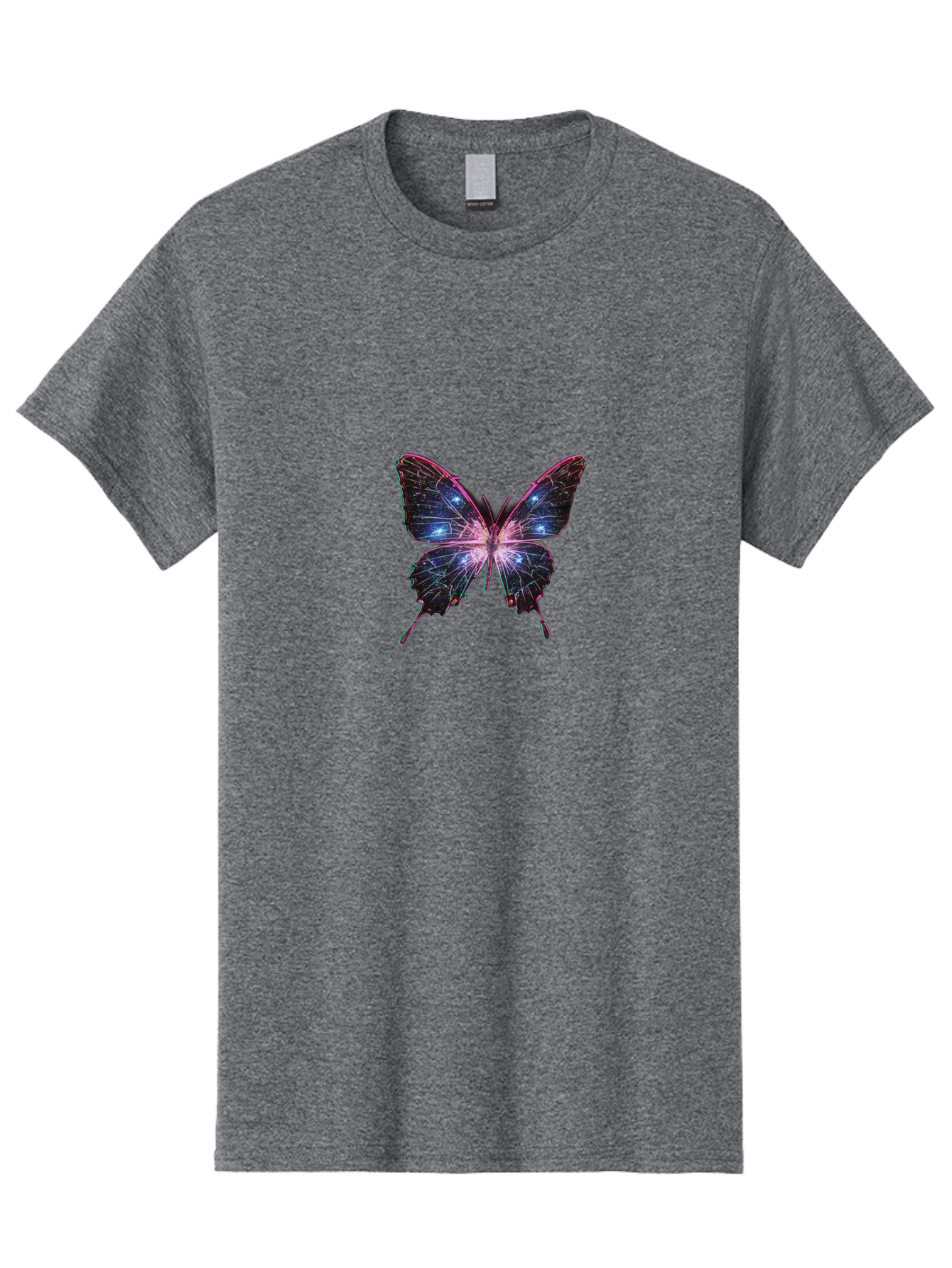 Butterfly-22 Men'S Graphic Tee, 100% Cotton, Comfortable Casual Summer Wear, Machine Washable, Vintage Camera, Old Camera, Antique Camera, Black Camera, Classic Photography, Photography Equipment, Nostalgic Device, Film Camera, Camera Art Bah655
