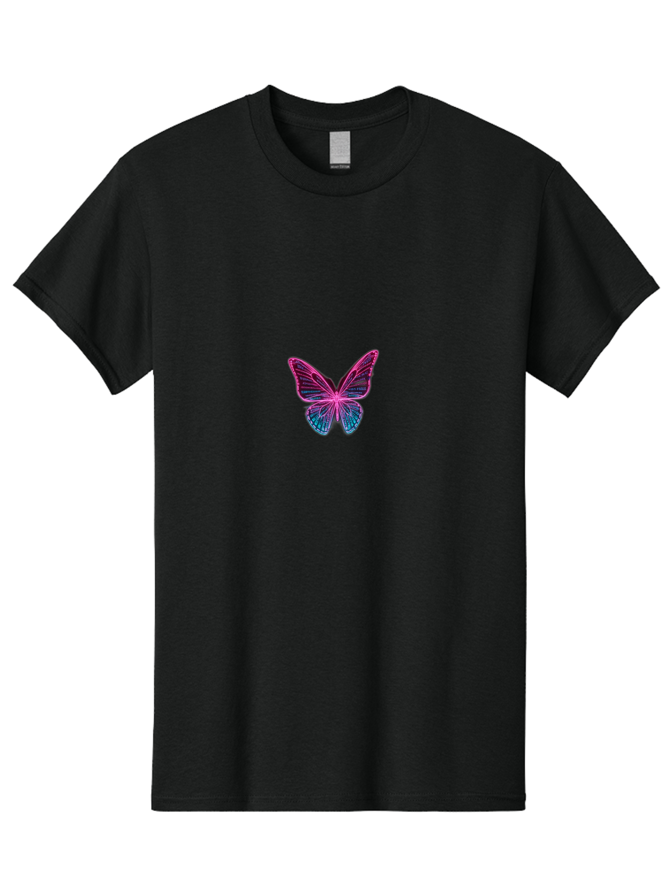 Butterfly-23 Men'S Graphic Tee, 100% Cotton, Comfortable Casual Summer Wear, Machine Washable, Vintage Camera, Old Camera, Antique Camera, Black Camera, Classic Photography, Photography Equipment, Nostalgic Device, Film Camera, Camera Art Bah656