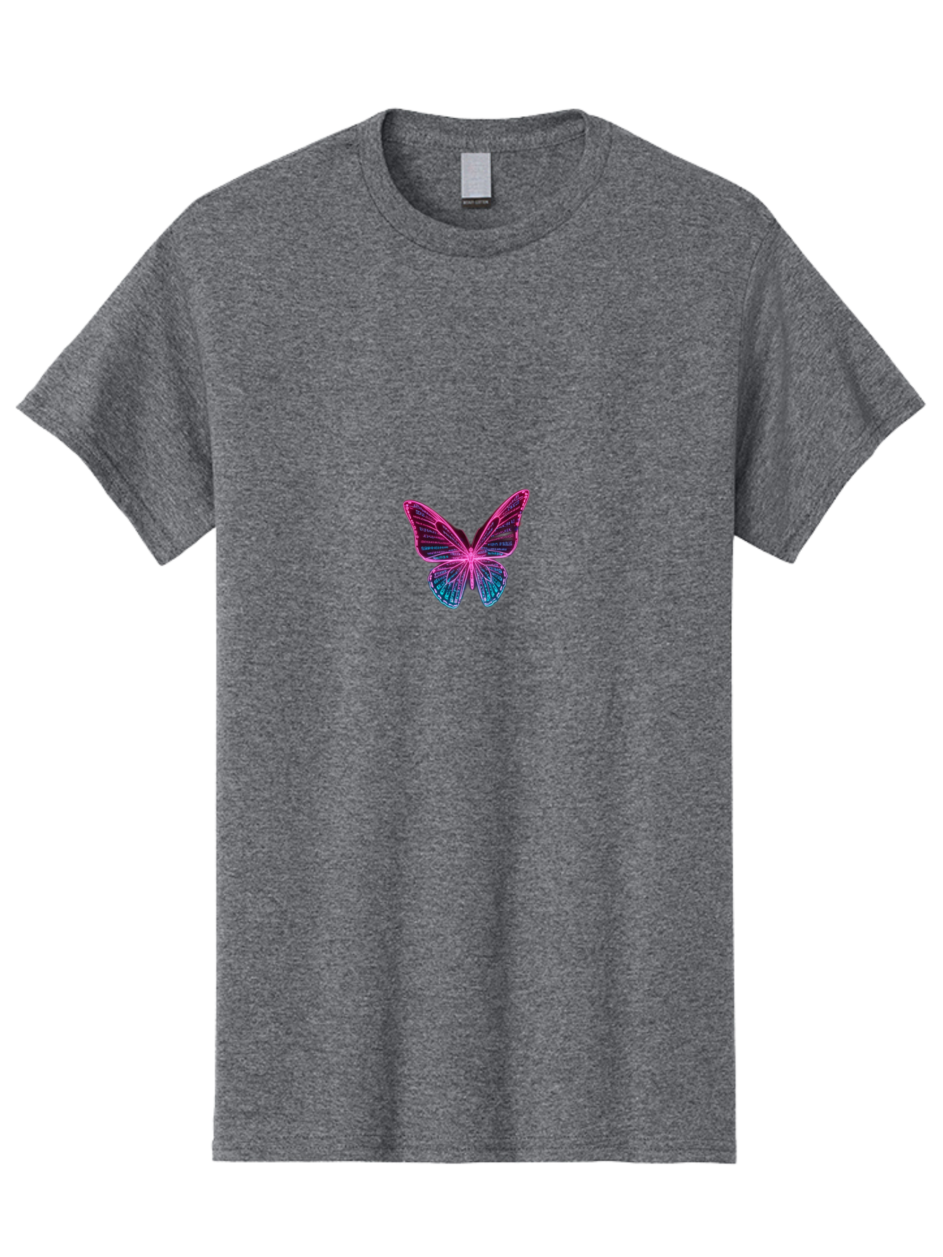 Butterfly-23 Men'S Graphic Tee, 100% Cotton, Comfortable Casual Summer Wear, Machine Washable, Vintage Camera, Old Camera, Antique Camera, Black Camera, Classic Photography, Photography Equipment, Nostalgic Device, Film Camera, Camera Art Bah656