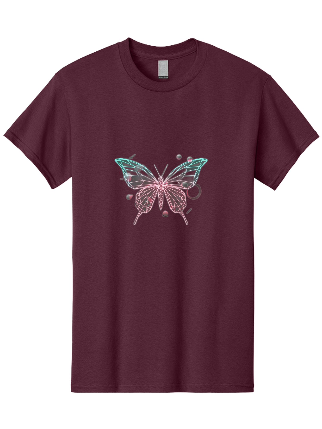 Butterfly-25 Men'S Graphic Tee, 100% Cotton, Comfortable Casual Summer Wear, Machine Washable, Vintage Camera, Old Camera, Antique Camera, Black Camera, Classic Photography, Photography Equipment, Nostalgic Device, Film Camera, Camera Art Bah658