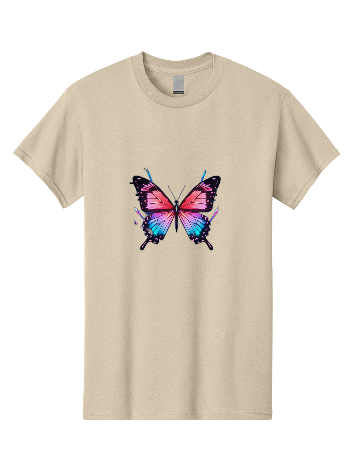 Butterfly-27 Men'S Graphic Tee, 100% Cotton, Comfortable Casual Summer Wear, Machine Washable, Vintage Camera, Old Camera, Antique Camera, Black Camera, Classic Photography, Photography Equipment, Nostalgic Device, Film Camera, Camera Art Bah660