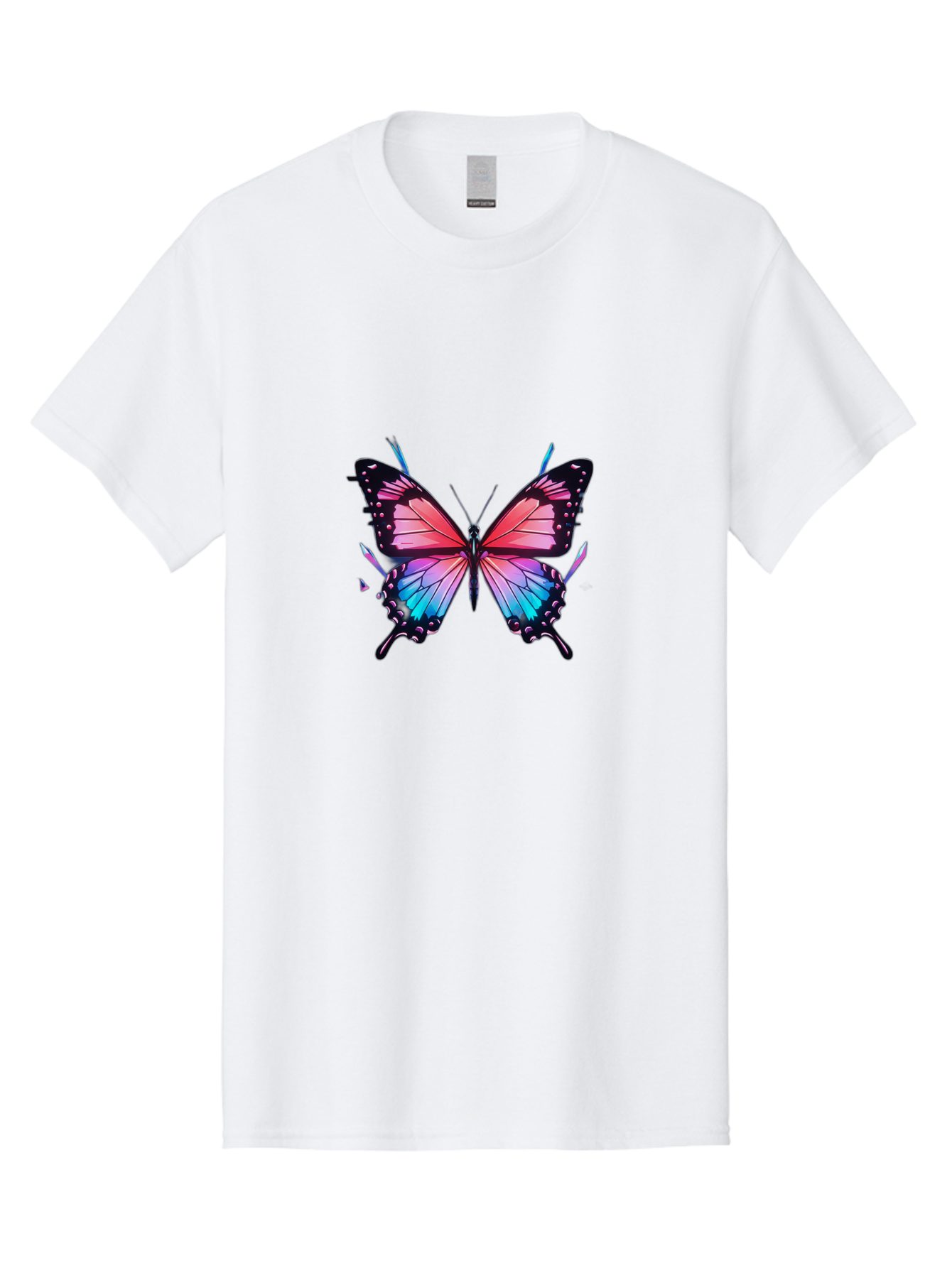 Butterfly-27 Men'S Graphic Tee, 100% Cotton, Comfortable Casual Summer Wear, Machine Washable, Vintage Camera, Old Camera, Antique Camera, Black Camera, Classic Photography, Photography Equipment, Nostalgic Device, Film Camera, Camera Art Bah660