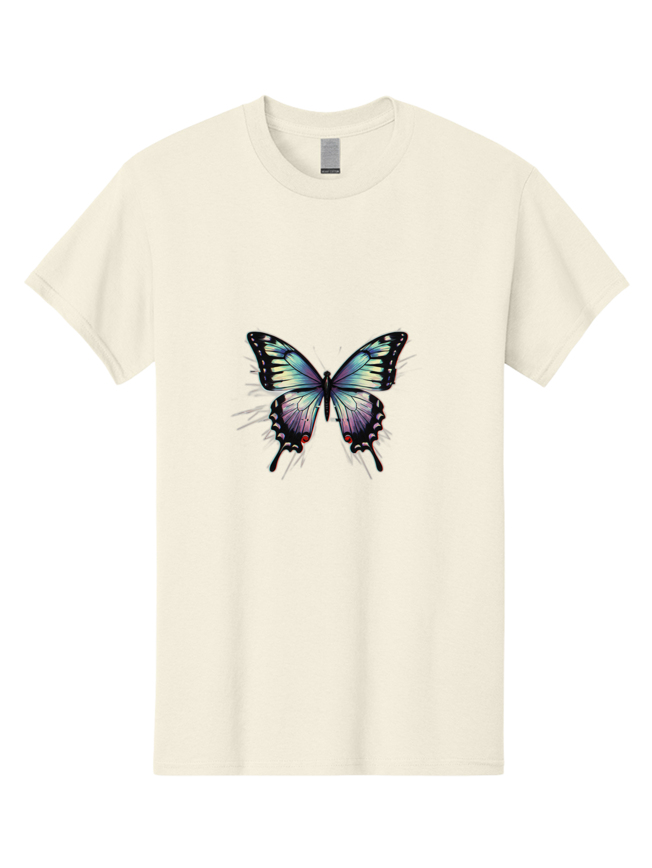 Butterfly-28 Men'S Graphic Tee, 100% Cotton, Comfortable Casual Summer Wear, Machine Washable, Vintage Camera, Old Camera, Antique Camera, Black Camera, Classic Photography, Photography Equipment, Nostalgic Device, Film Camera, Camera Art Bah661