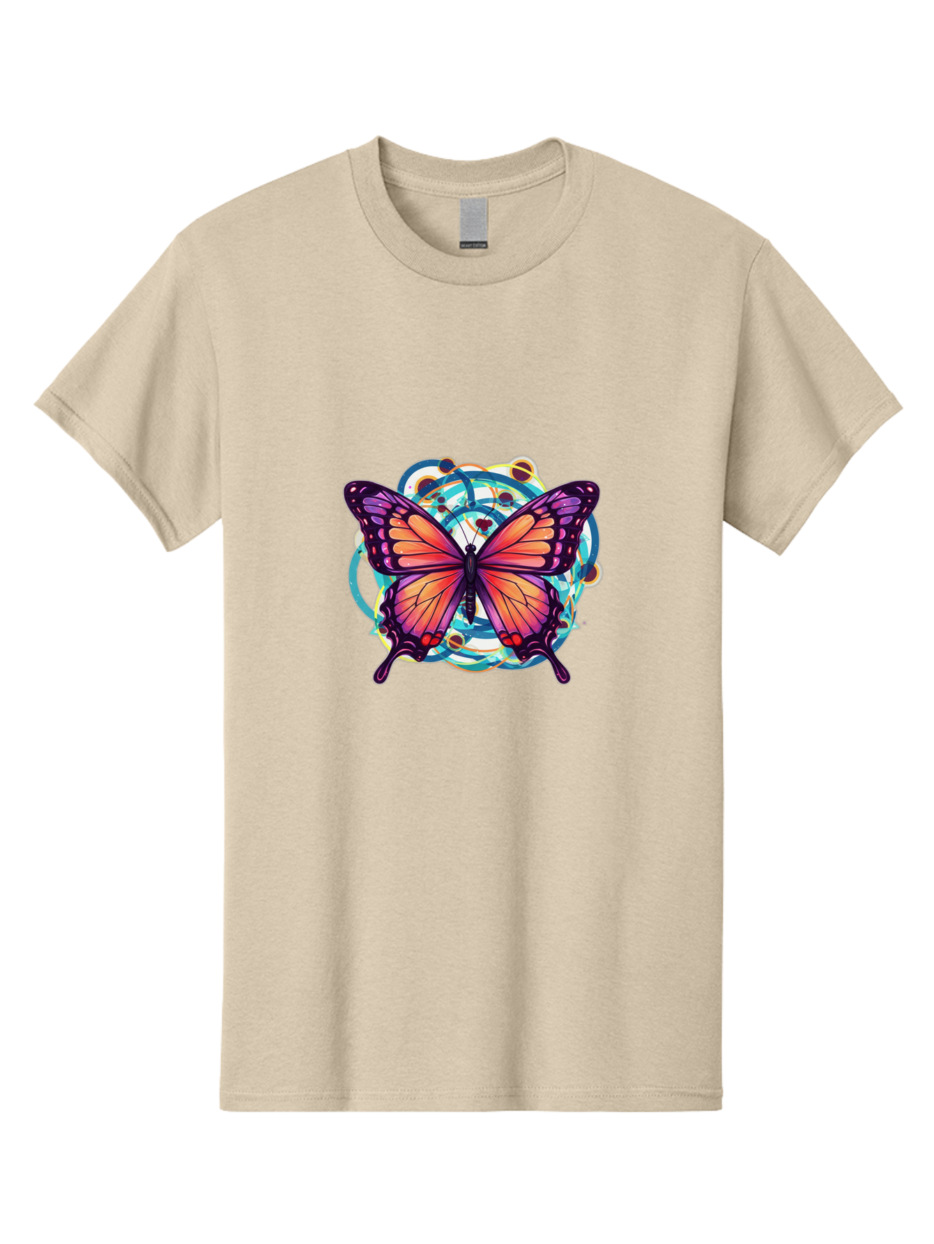 Butterfly-29 Men'S Graphic Tee, 100% Cotton, Comfortable Casual Summer Wear, Machine Washable, Vintage Camera, Old Camera, Antique Camera, Black Camera, Classic Photography, Photography Equipment, Nostalgic Device, Film Camera, Camera Art Bah662