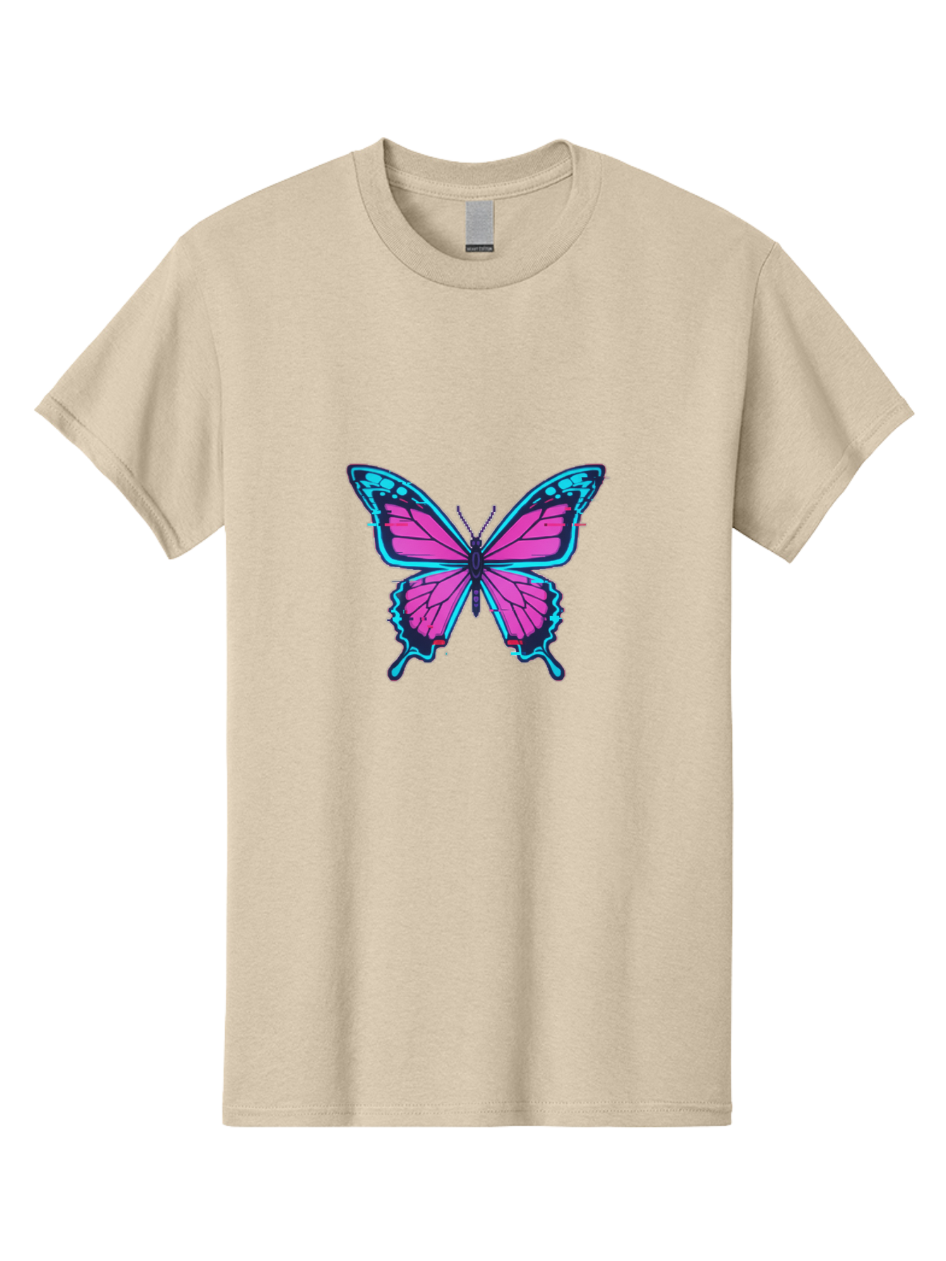 Butterfly-3 Men'S Graphic Tee, 100% Cotton, Comfortable Casual Summer Wear, Machine Washable, Vintage Camera, Old Camera, Antique Camera, Black Camera, Classic Photography, Photography Equipment, Nostalgic Device, Film Camera, Camera Art Bah663