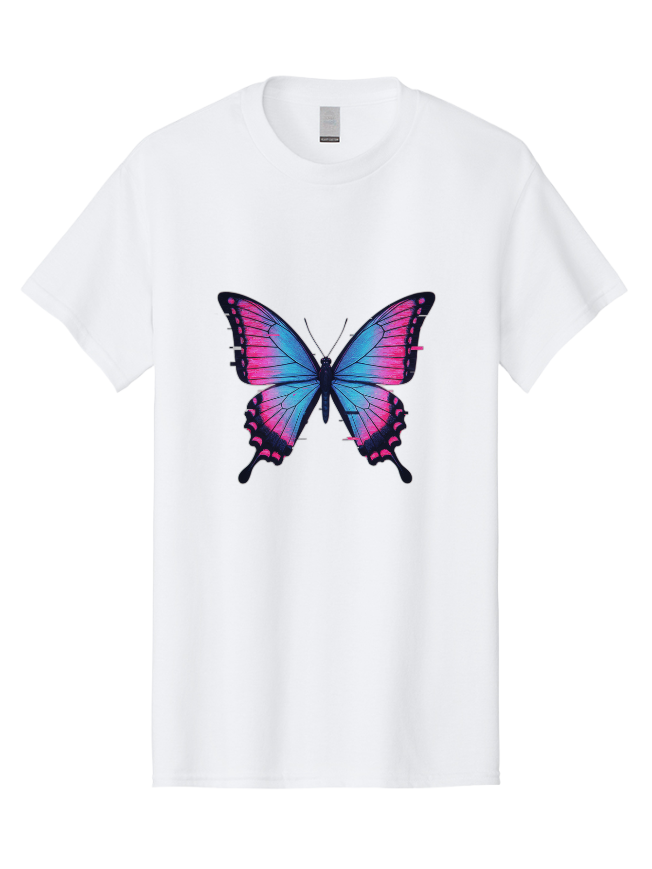 Butterfly-4 Men'S Graphic Tee, 100% Cotton, Comfortable Casual Summer Wear, Machine Washable, Vintage Camera, Old Camera, Antique Camera, Black Camera, Classic Photography, Photography Equipment, Nostalgic Device, Film Camera, Camera Art Bah664