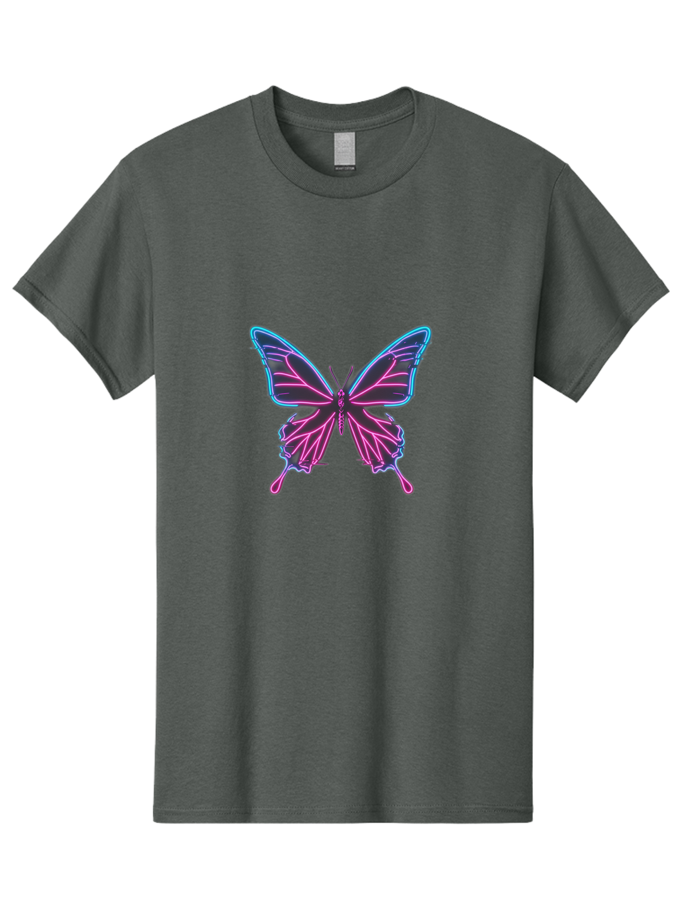 Butterfly-6 Men'S Graphic Tee, 100% Cotton, Comfortable Casual Summer Wear, Machine Washable, Vintage Camera, Old Camera, Antique Camera, Black Camera, Classic Photography, Photography Equipment, Nostalgic Device, Film Camera, Camera Art Bah666