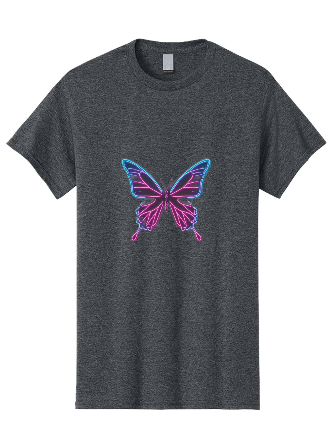 Butterfly-6 Men'S Graphic Tee, 100% Cotton, Comfortable Casual Summer Wear, Machine Washable, Vintage Camera, Old Camera, Antique Camera, Black Camera, Classic Photography, Photography Equipment, Nostalgic Device, Film Camera, Camera Art Bah666