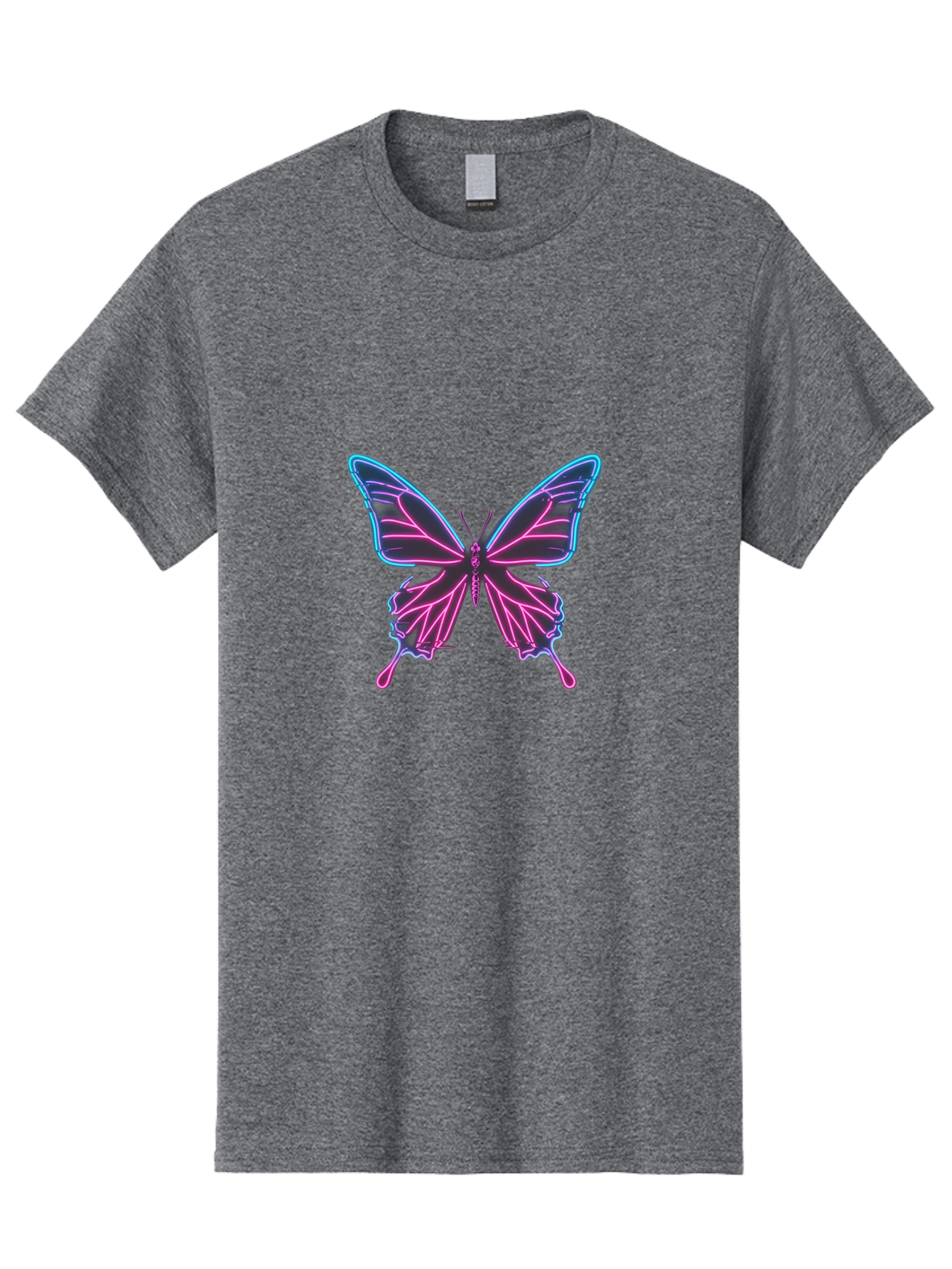 Butterfly-6 Men'S Graphic Tee, 100% Cotton, Comfortable Casual Summer Wear, Machine Washable, Vintage Camera, Old Camera, Antique Camera, Black Camera, Classic Photography, Photography Equipment, Nostalgic Device, Film Camera, Camera Art Bah666