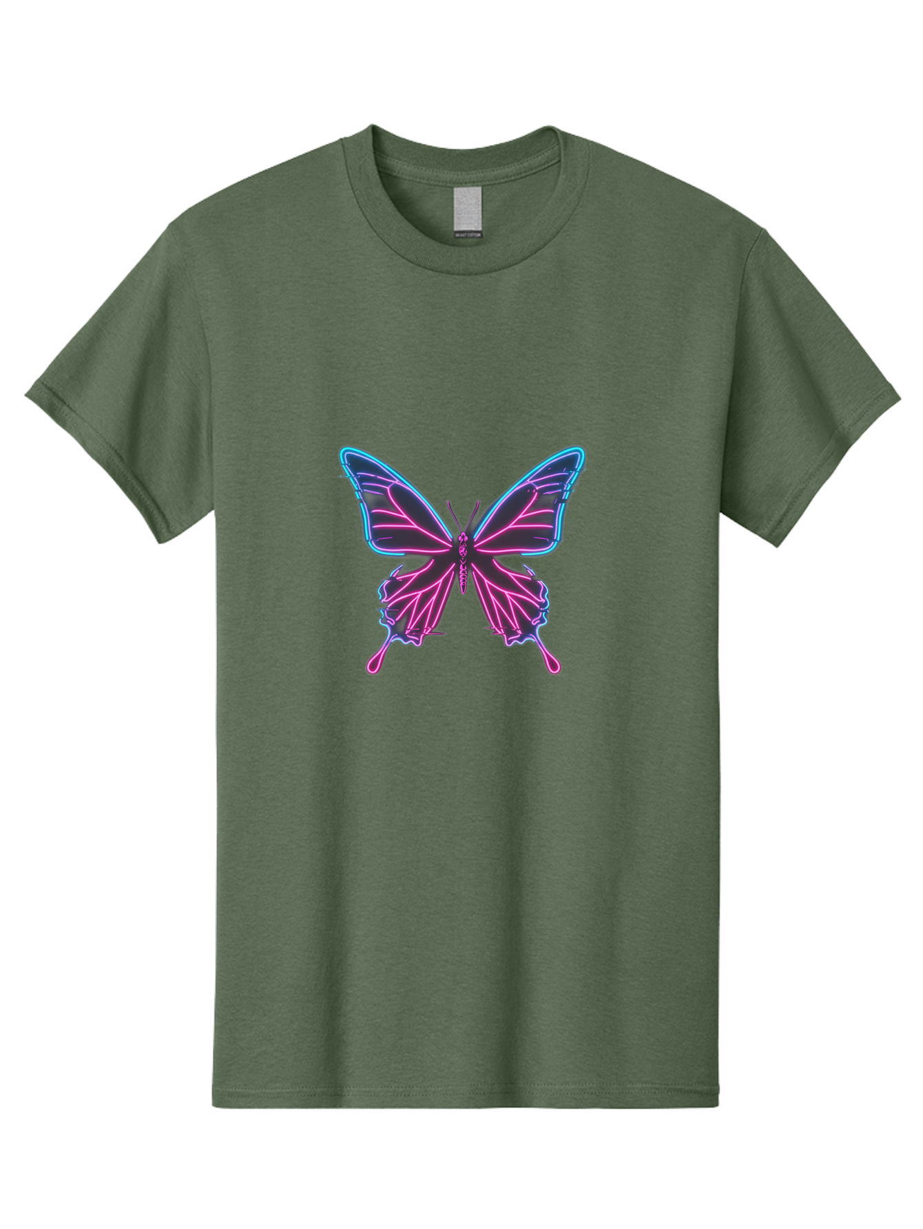 Butterfly-6 Men'S Graphic Tee, 100% Cotton, Comfortable Casual Summer Wear, Machine Washable, Vintage Camera, Old Camera, Antique Camera, Black Camera, Classic Photography, Photography Equipment, Nostalgic Device, Film Camera, Camera Art Bah666