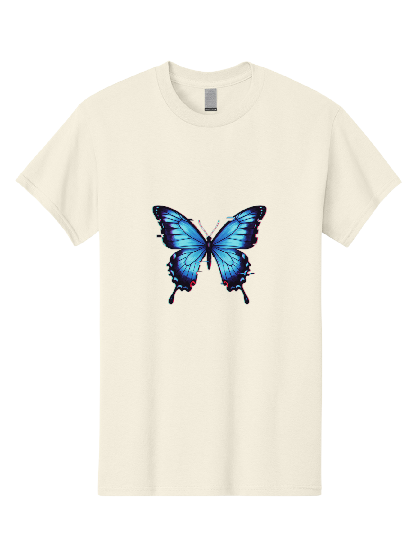 Butterfly-7 Men'S Graphic Tee, 100% Cotton, Comfortable Casual Summer Wear, Machine Washable, Vintage Camera, Old Camera, Antique Camera, Black Camera, Classic Photography, Photography Equipment, Nostalgic Device, Film Camera, Camera Art Bah667