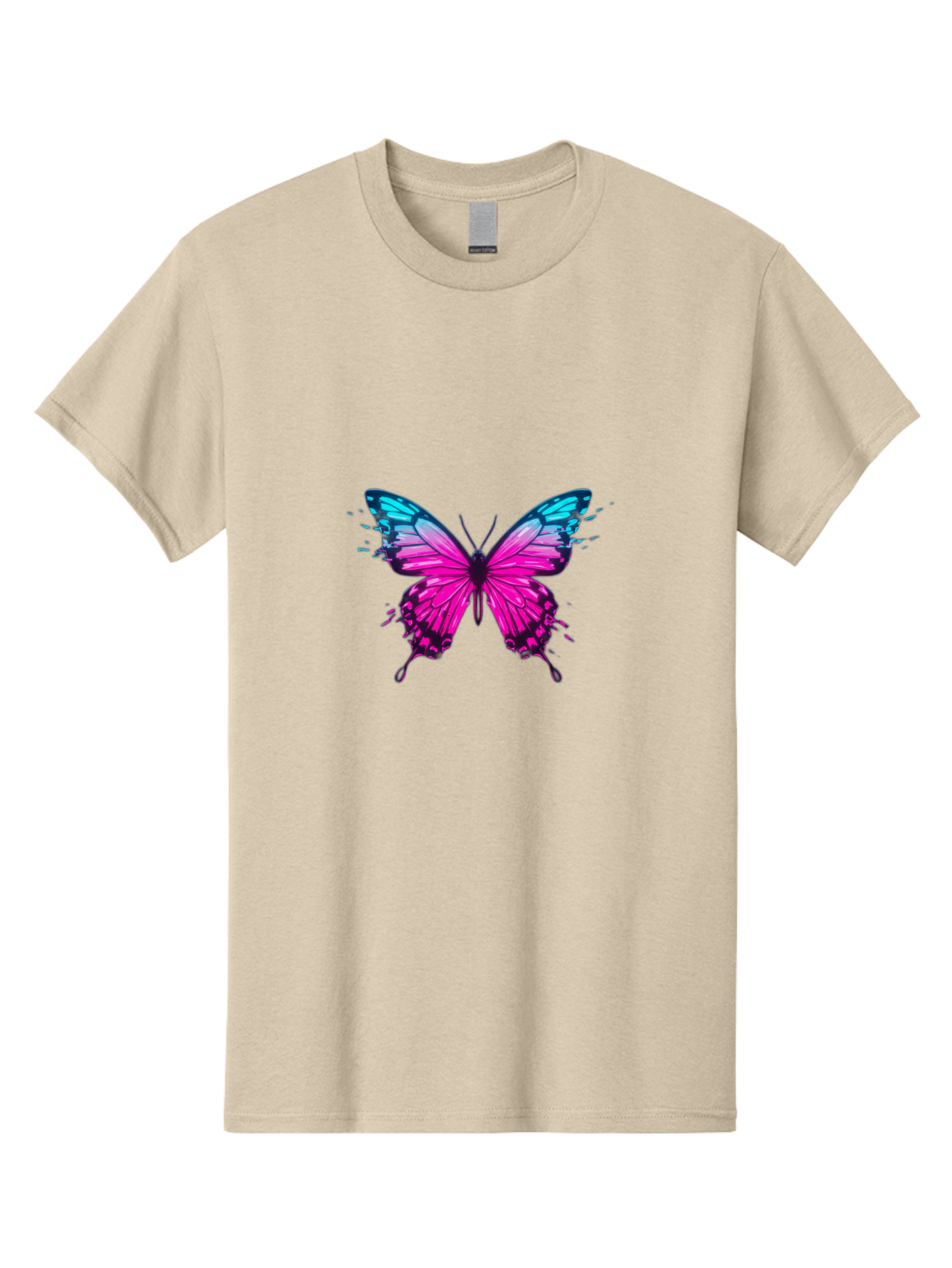 Butterfly-8 Men'S Graphic Tee, 100% Cotton, Comfortable Casual Summer Wear, Machine Washable, Vintage Camera, Old Camera, Antique Camera, Black Camera, Classic Photography, Photography Equipment, Nostalgic Device, Film Camera, Camera Art Bah668