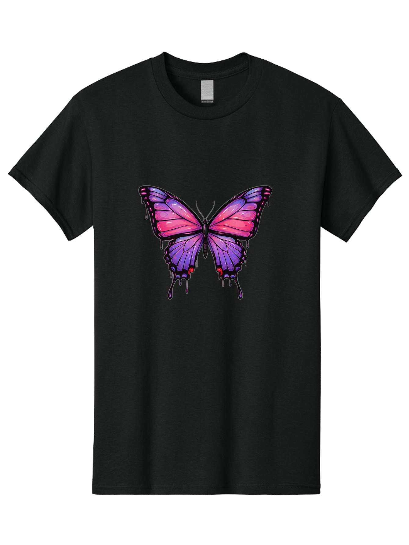 Butterfly-Design Men'S Graphic Tee, 100% Cotton, Comfortable Casual Summer Wear, Machine Washable, Vintage Camera, Old Camera, Antique Camera, Black Camera, Classic Photography, Photography Equipment, Nostalgic Device, Film Camera, Camera Art Bah670