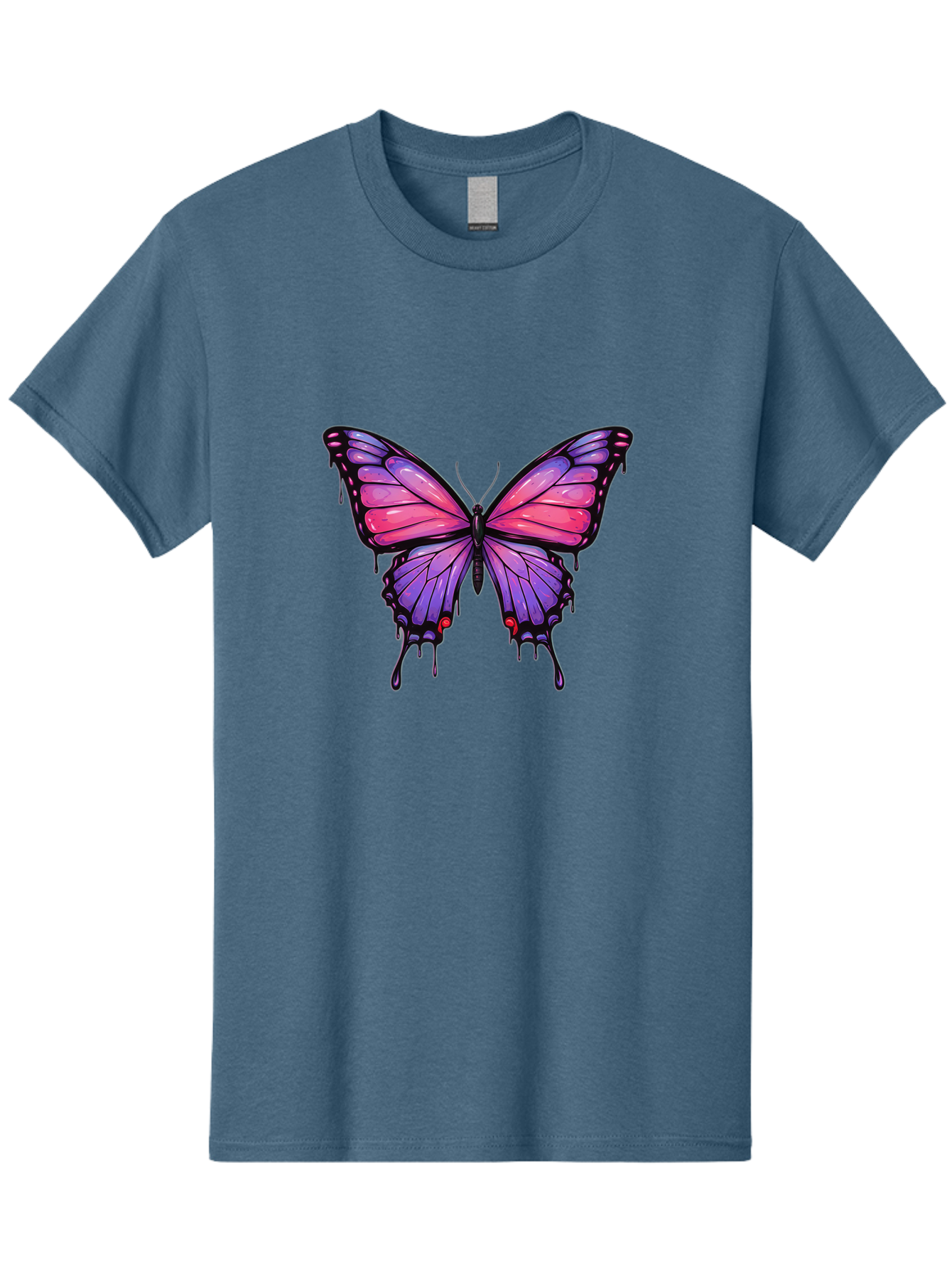 Butterfly-Design Men'S Graphic Tee, 100% Cotton, Comfortable Casual Summer Wear, Machine Washable, Vintage Camera, Old Camera, Antique Camera, Black Camera, Classic Photography, Photography Equipment, Nostalgic Device, Film Camera, Camera Art Bah670