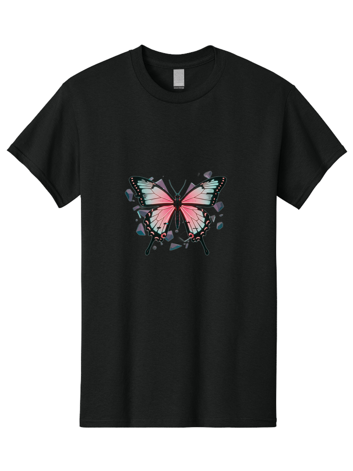 Butterfly-Emerging Men'S Graphic Tee, 100% Cotton, Comfortable Casual Summer Wear, Machine Washable, Vintage Camera, Old Camera, Antique Camera, Black Camera, Classic Photography, Photography Equipment, Nostalgic Device, Film Camera, Bah671