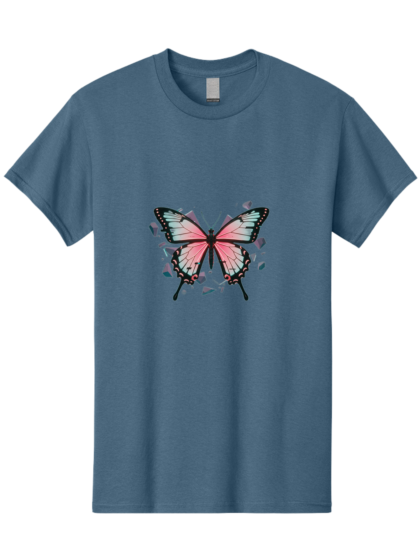 Butterfly-Emerging Men'S Graphic Tee, 100% Cotton, Comfortable Casual Summer Wear, Machine Washable, Vintage Camera, Old Camera, Antique Camera, Black Camera, Classic Photography, Photography Equipment, Nostalgic Device, Film Camera, Bah671