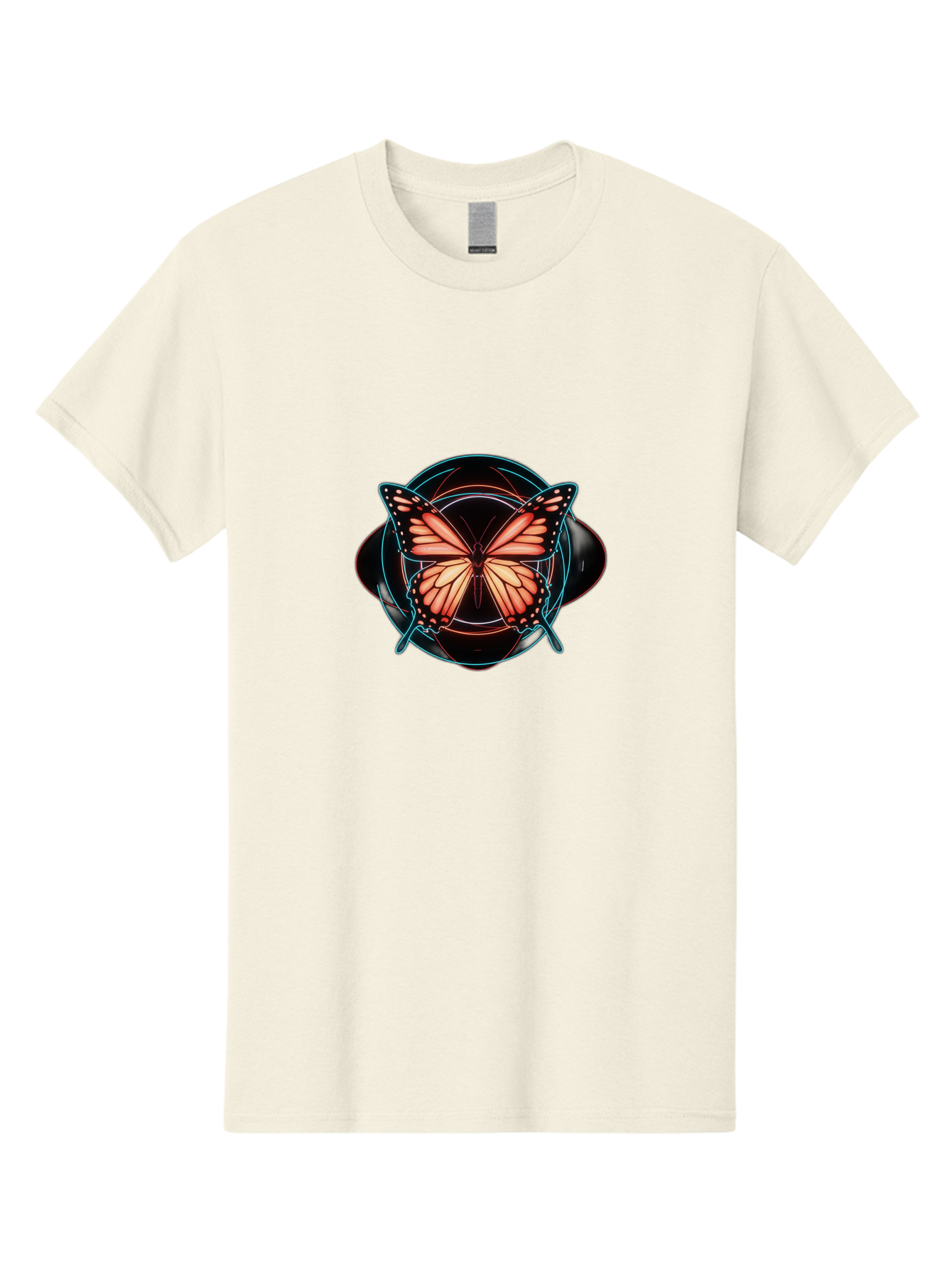 Butterfly Men'S Graphic Tee, 100% Cotton, Comfortable Casual Summer Wear, Machine Washable, Vintage Camera, Old Camera, Antique Camera, Black Camera, Classic Photography, Photography Equipment, Nostalgic Device, Film Camera, Camera Art Bah674